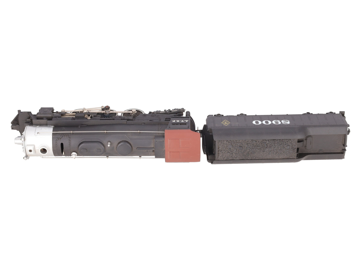 Lionel 6-8900 O Gauge ATSF 4-6-4 Steam Locomotive & Tender #8900 VG/Box