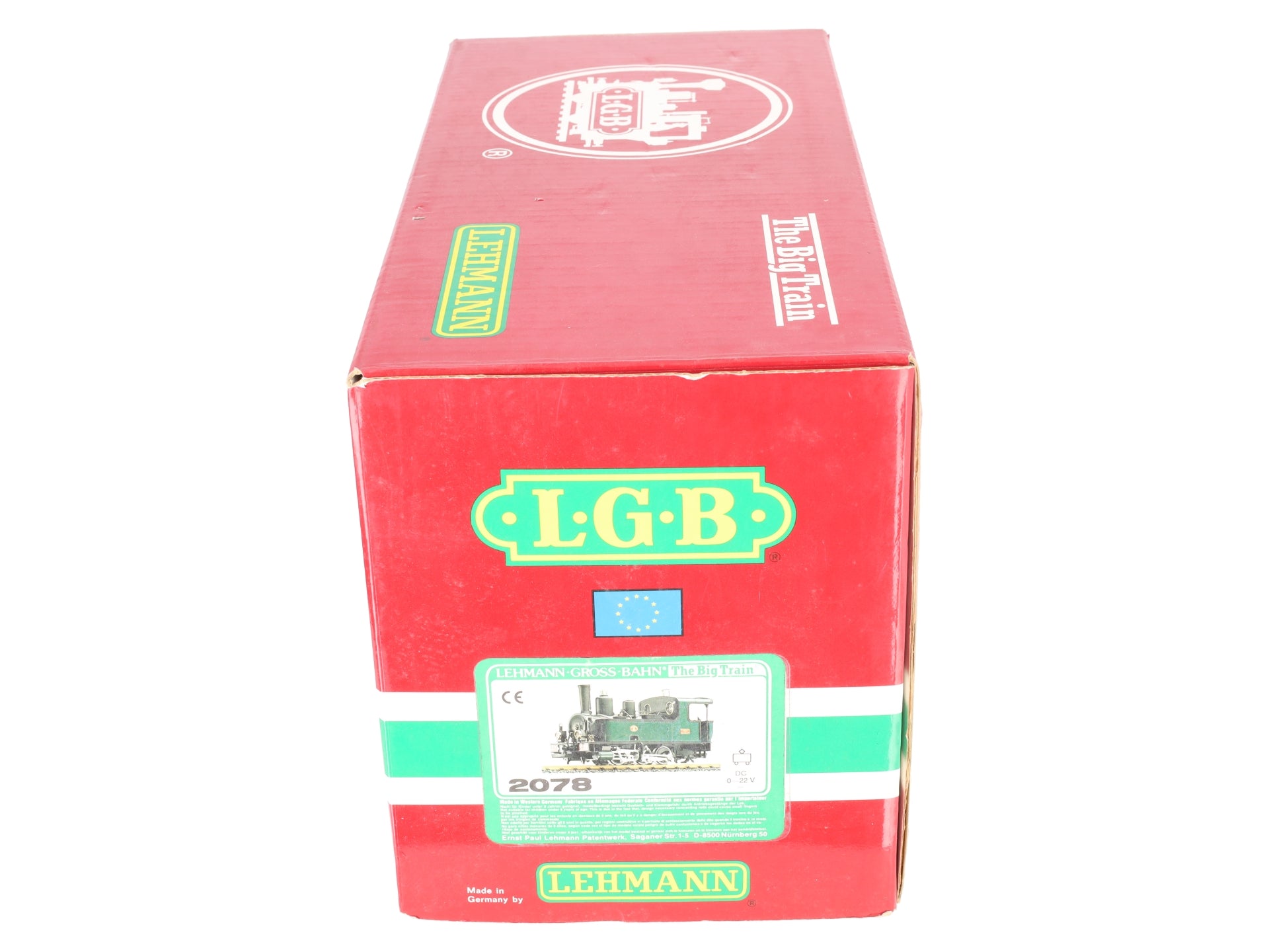 LGB 2078 G Scale 0-6-0 Steam Locomotive EX/Box