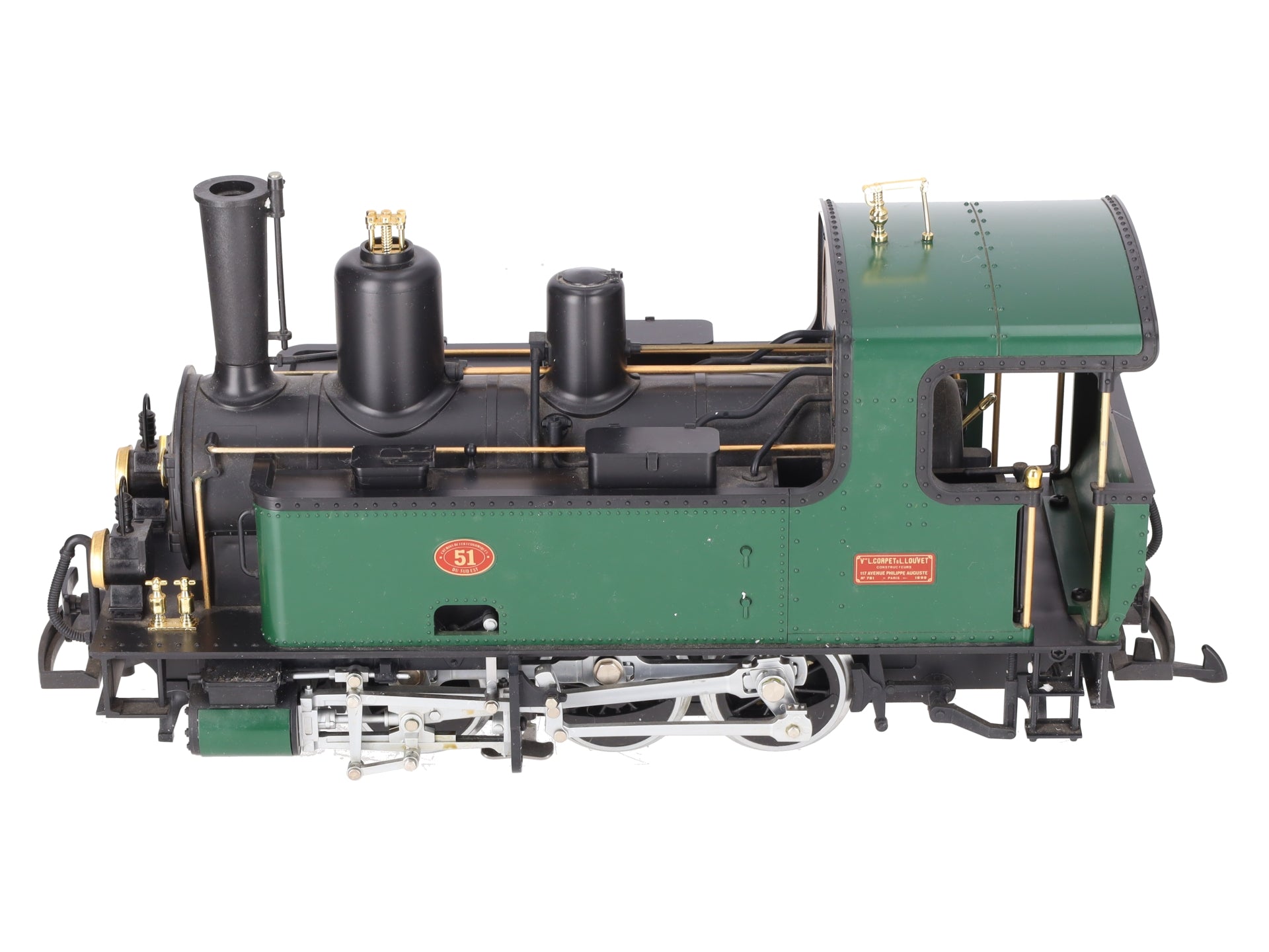 LGB 2078 G Scale 0-6-0 Steam Locomotive EX/Box