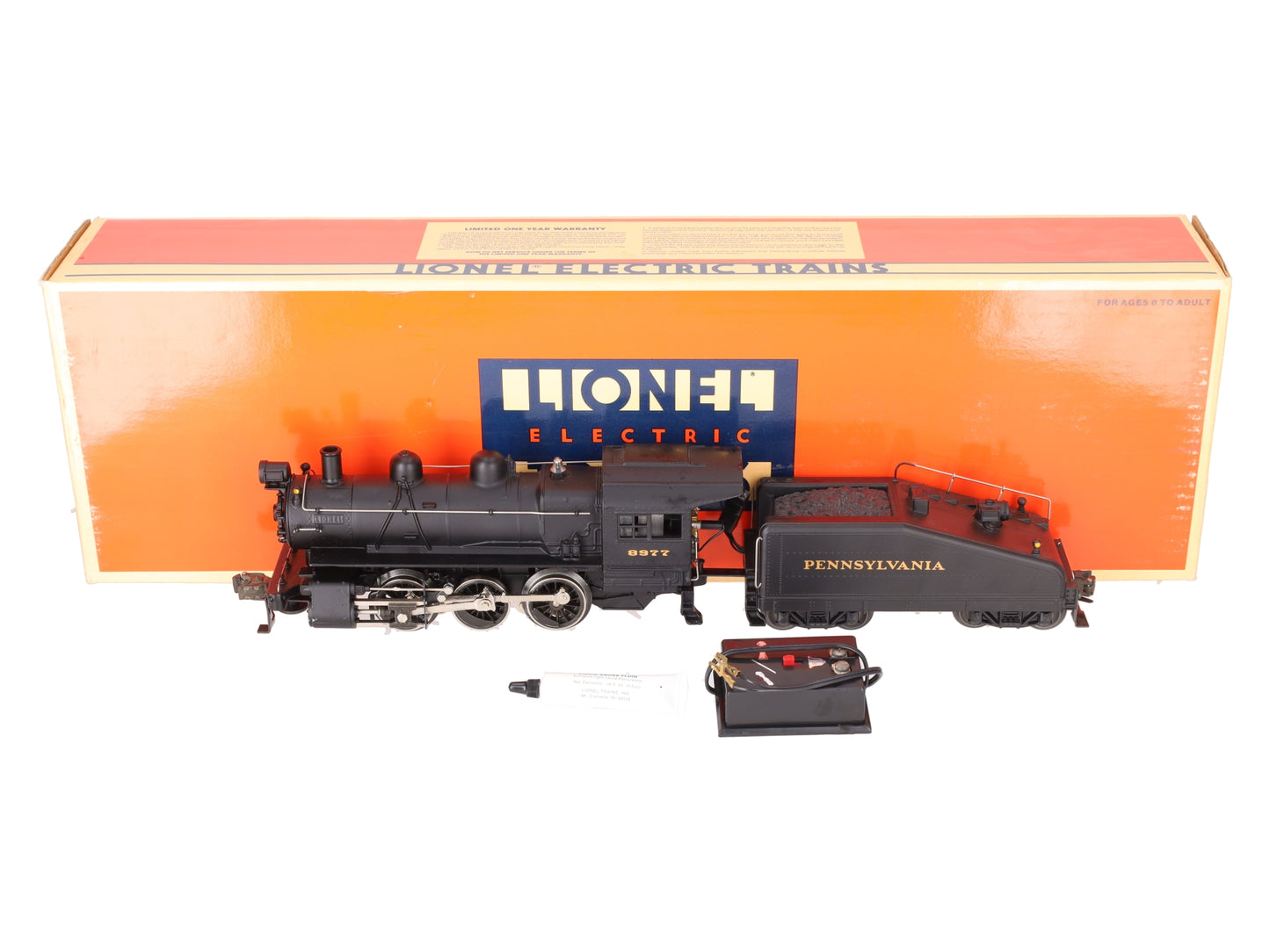 Lionel 6-18000 O Gauge Pennsylvania 0-6-0 B6 Switcher Locomotive & Tender #8977 EX/Box