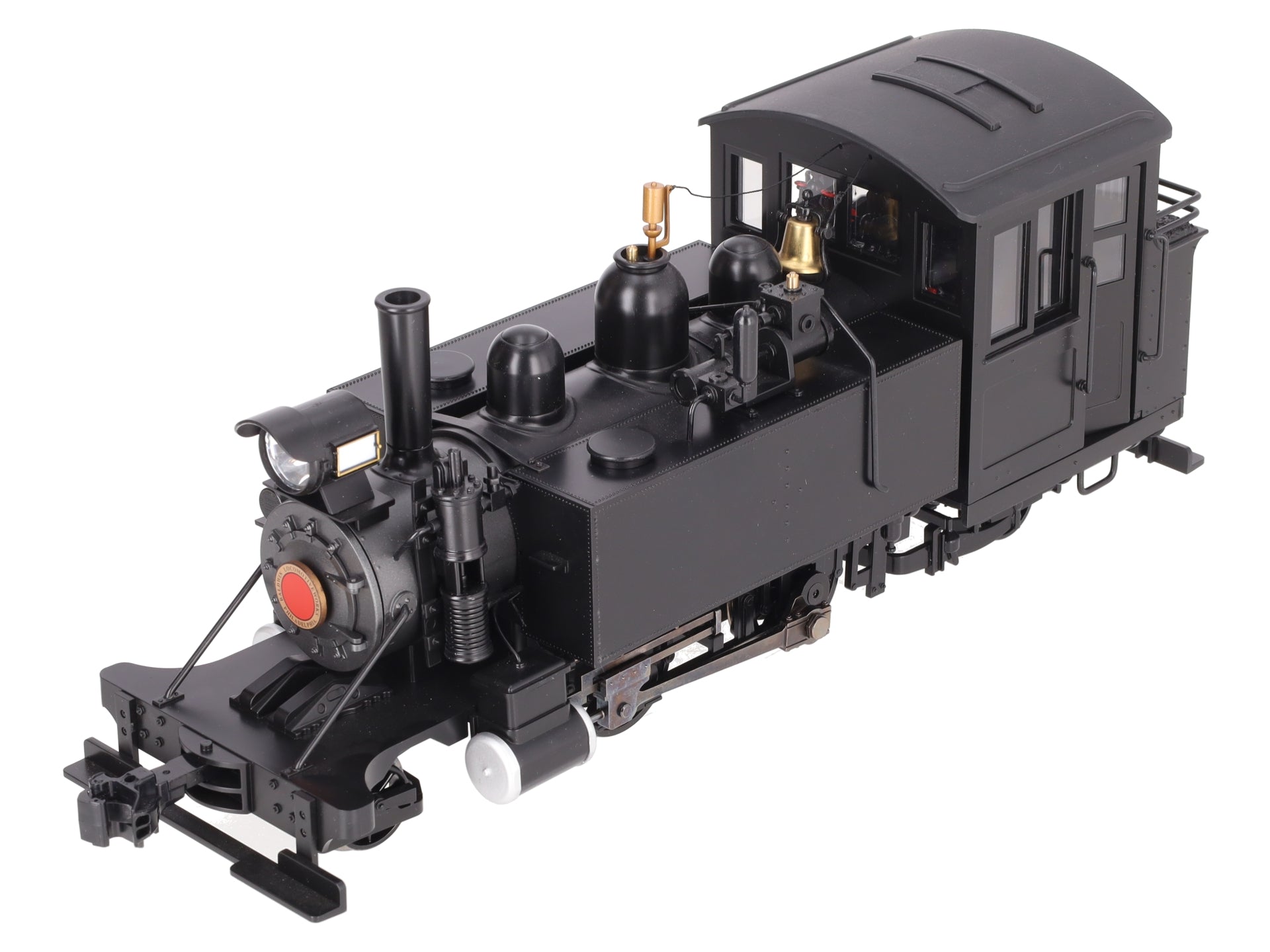 Bachmann 91197 G Scale 2-4-2 Painted/Unlettered Black Steam Locomotive LN/Box