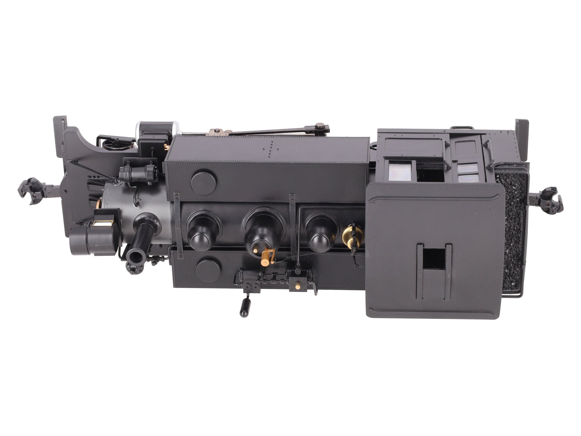 Bachmann 91197 G Scale 2-4-2 Painted/Unlettered Black Steam Locomotive LN/Box