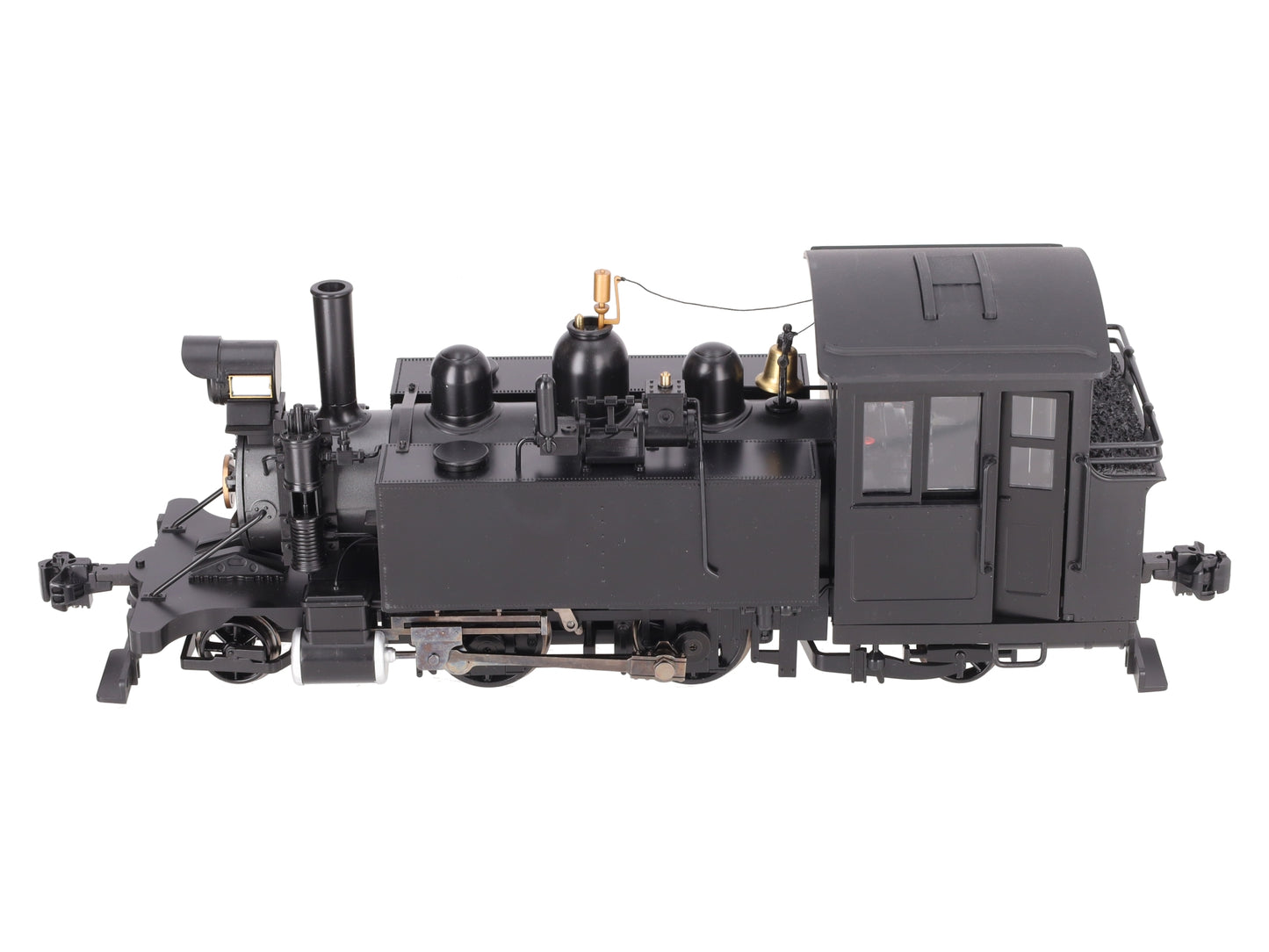 Bachmann 91197 G Scale 2-4-2 Painted/Unlettered Black Steam Locomotive LN/Box