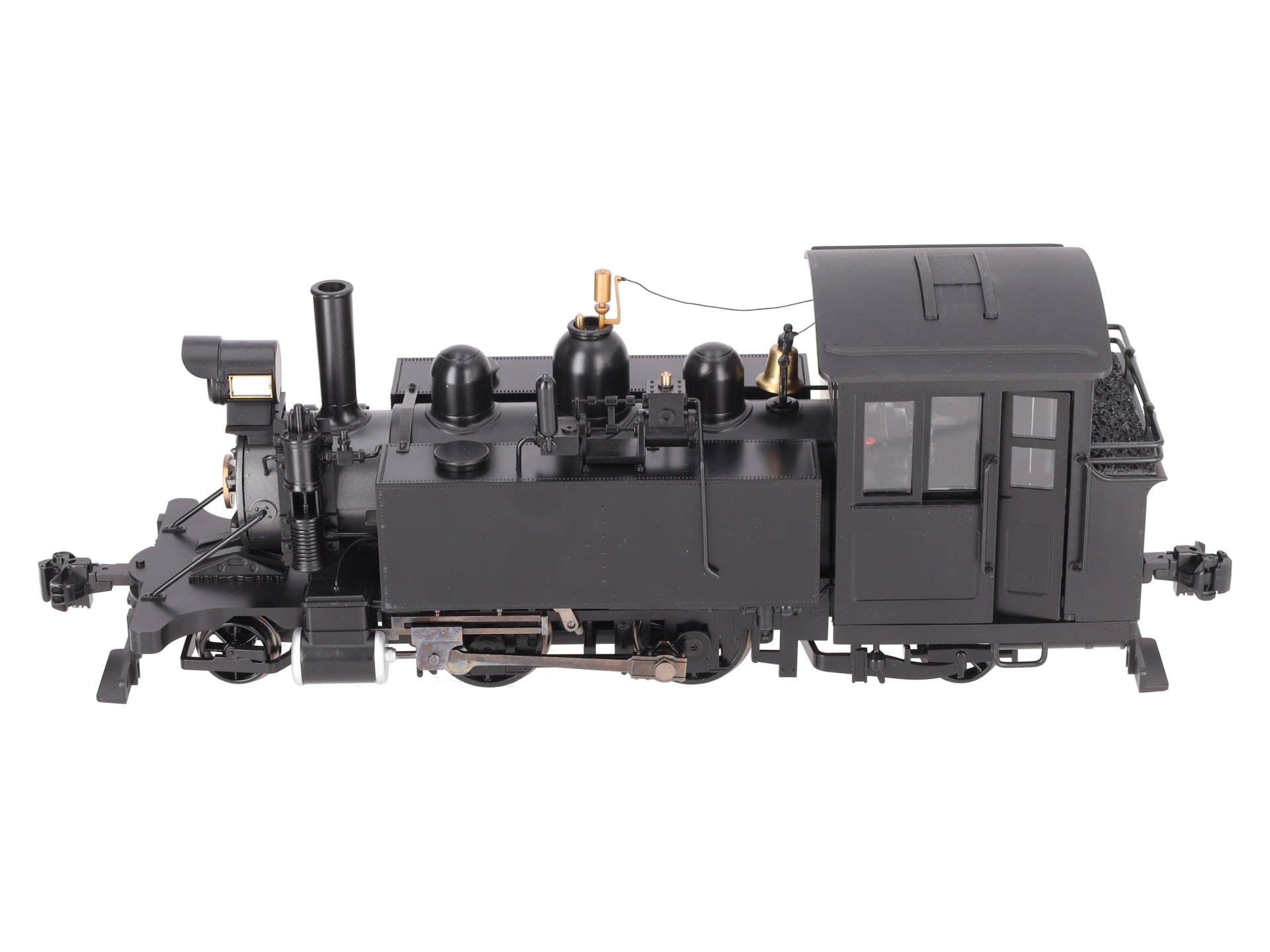 Bachmann 91197 G Scale 2-4-2 Painted/Unlettered Black Steam Locomotive LN/Box