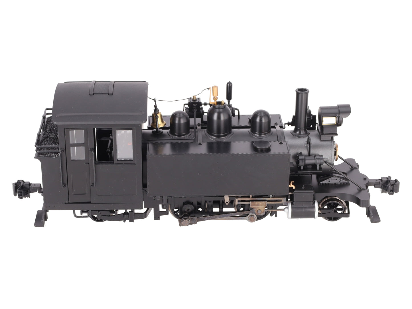 Bachmann 91197 G Scale 2-4-2 Painted/Unlettered Black Steam Locomotive LN/Box
