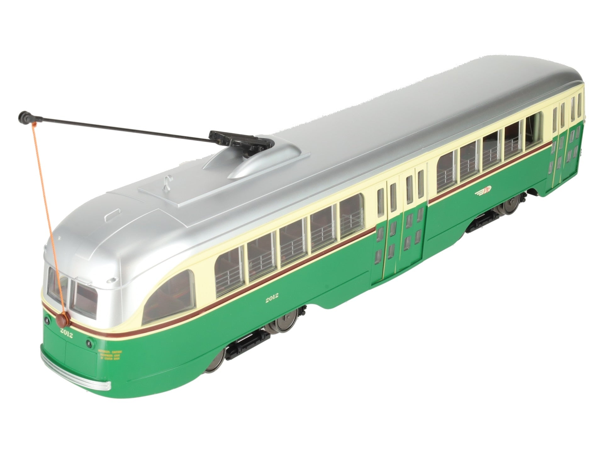 Aristo-Craft 23351X G Scale PCC Trolley PTC #2012 LN/Box