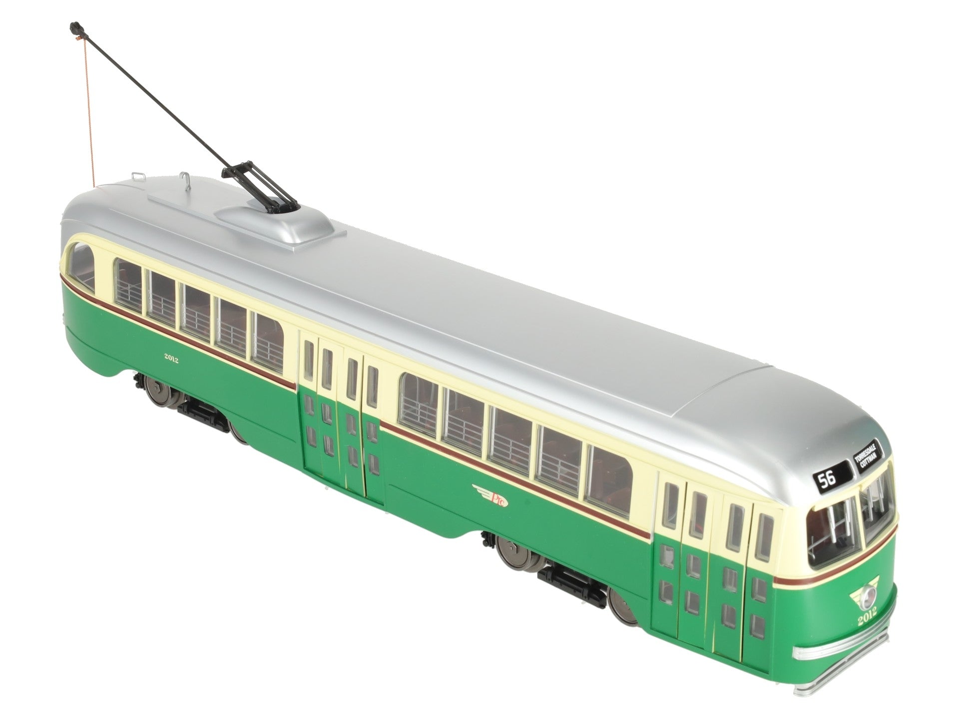 Aristo-Craft 23351X G Scale PCC Trolley PTC #2012 LN/Box