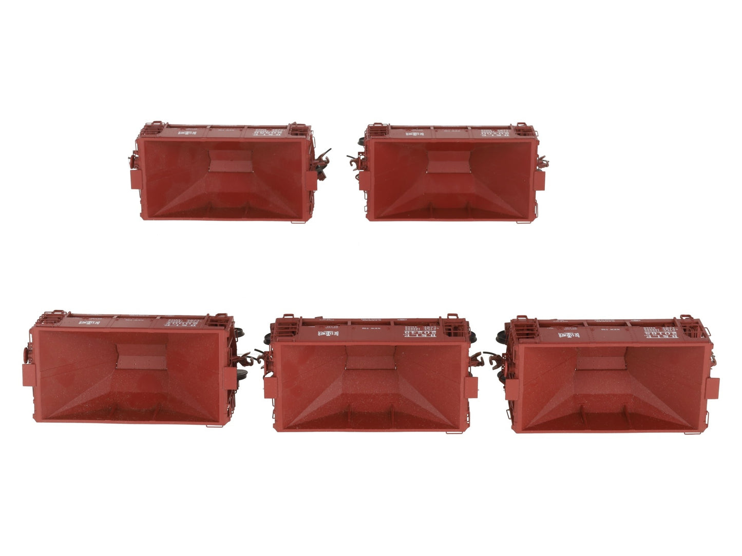 S-Helper 01412 S Scale Bessemer & Lake Erie (BLE) 5 Car Ore Car Set LN/Box