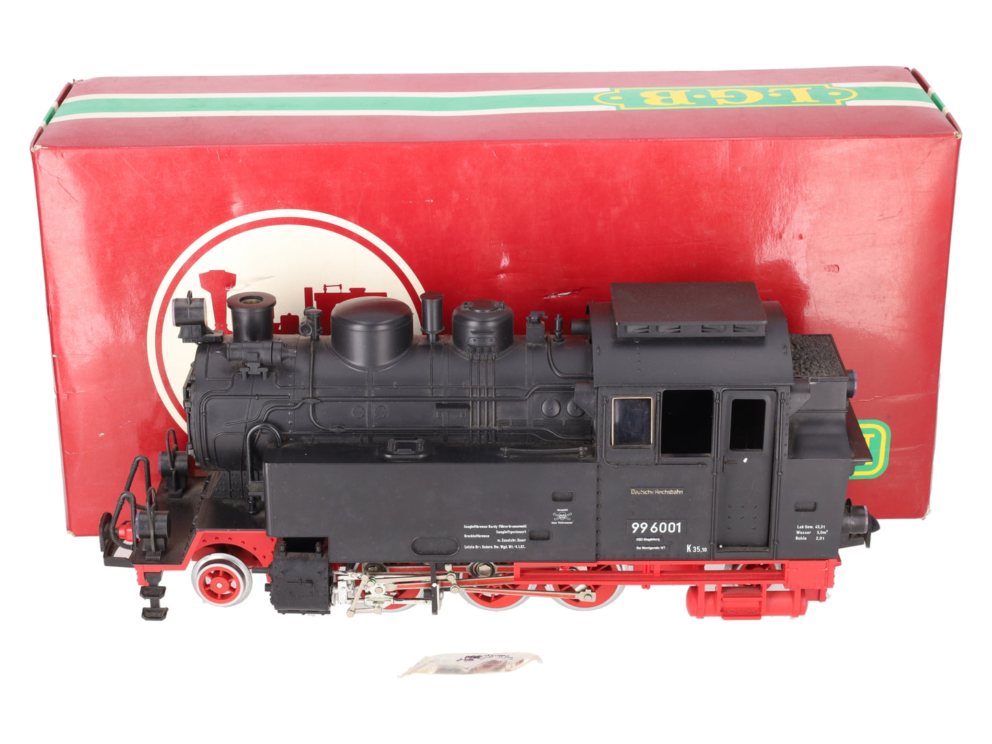 LGB 2080D G Scale 2-6-2T Steam Locomotive EX/Box