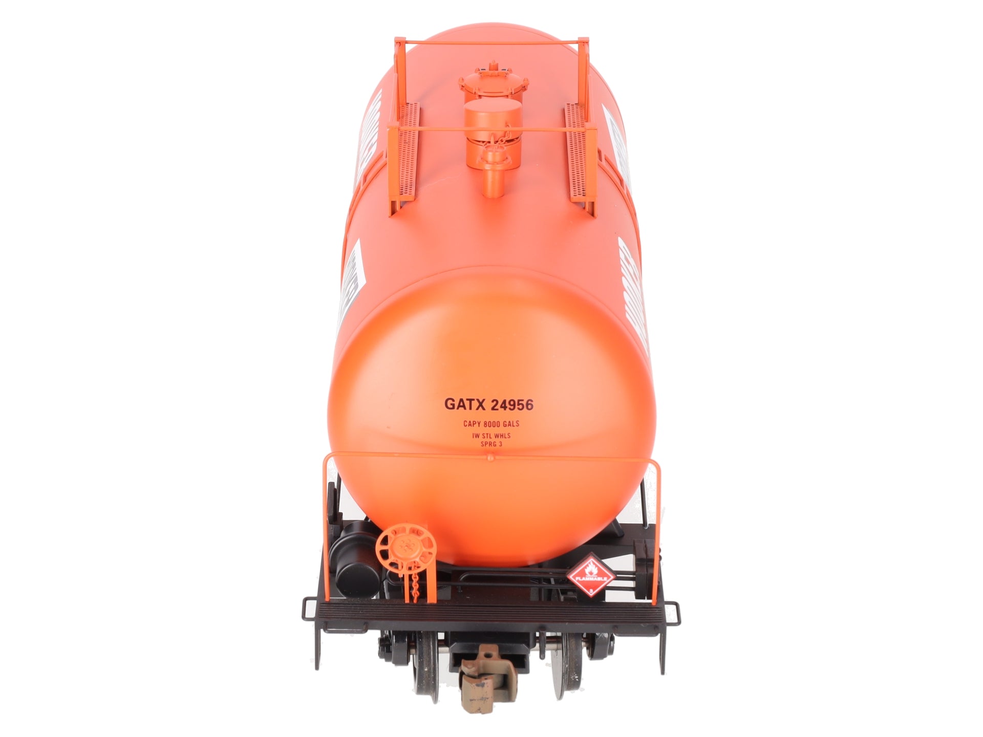 USA Trains R15206 G Hooker Chemicals Beer Can Tank Car #24956 (Metal Wheels) LN/Box