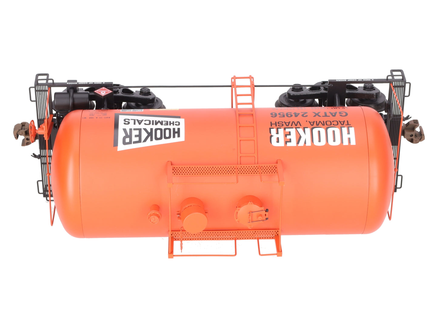USA Trains R15206 G Hooker Chemicals Beer Can Tank Car #24956 (Metal Wheels) LN/Box