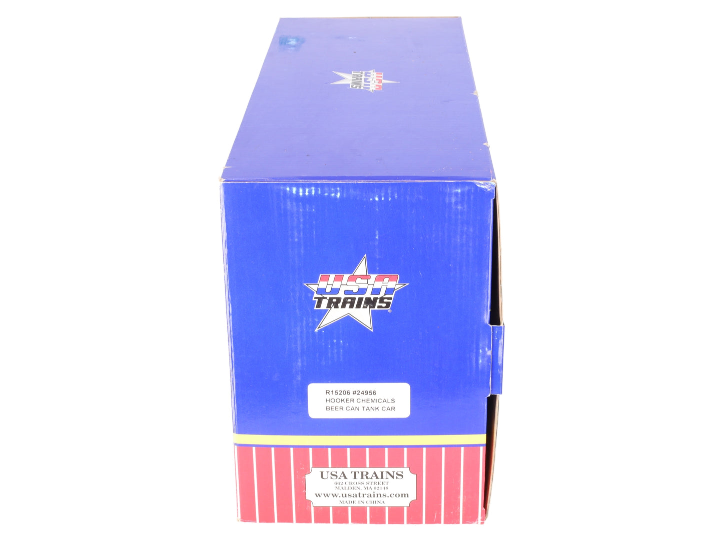 USA Trains R15206 G Hooker Chemicals Beer Can Tank Car #24956 (Metal Wheels) LN/Box