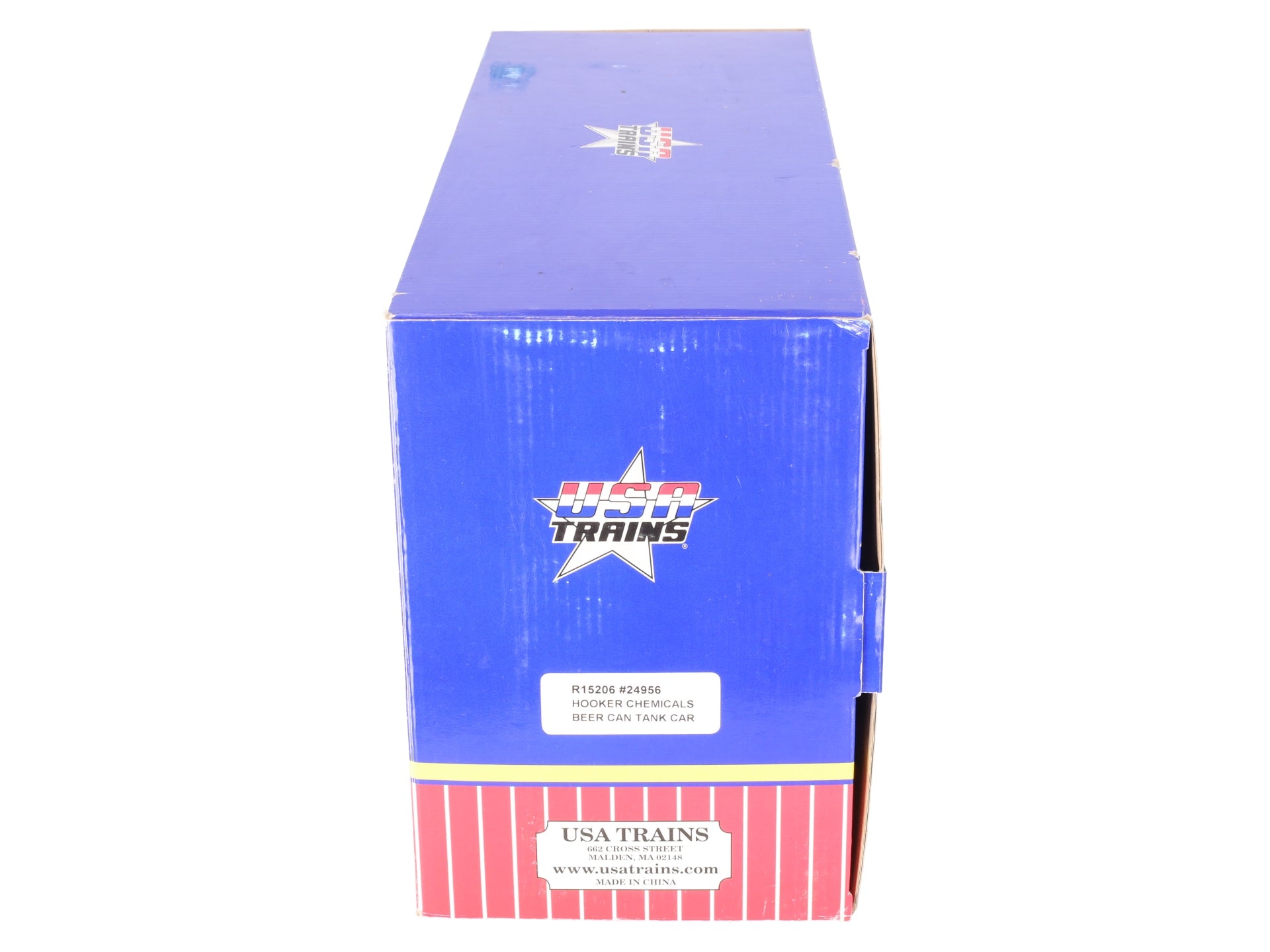 USA Trains R15206 G Hooker Chemicals Beer Can Tank Car #24956 (Metal Wheels) LN/Box