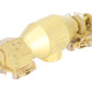 Oriental Limited HO Scale BRASS Pollock 80 Ton Hot Metal Car - Unpainted EX/Box