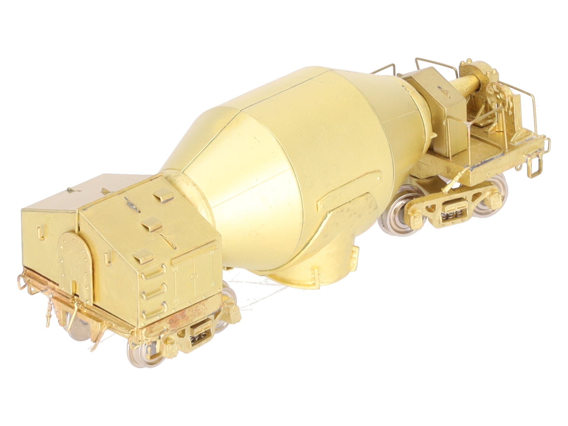 Oriental Limited HO Scale BRASS Pollock 80 Ton Hot Metal Car - Unpainted EX/Box