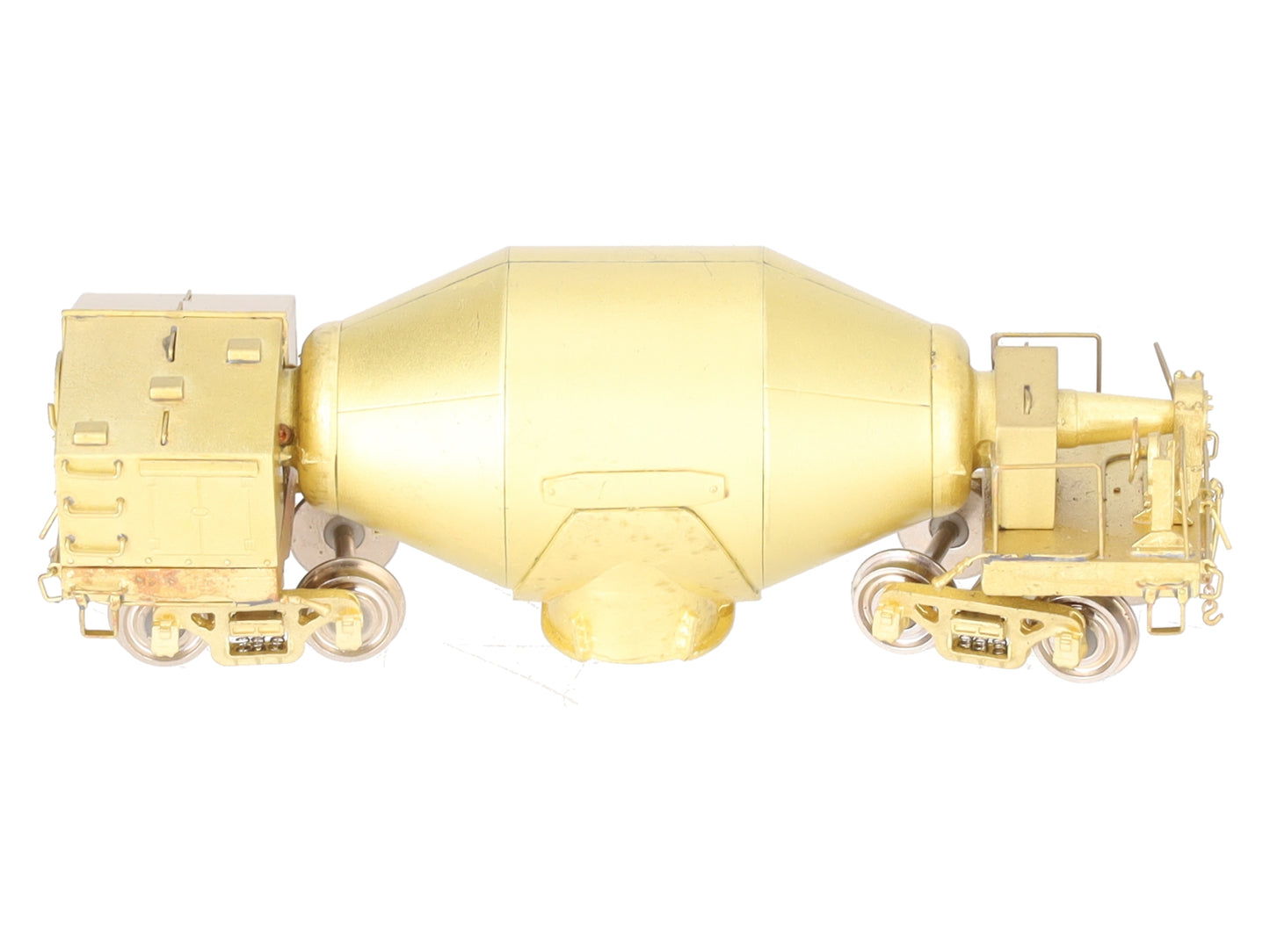 Oriental Limited HO Scale BRASS Pollock 80 Ton Hot Metal Car - Unpainted EX/Box