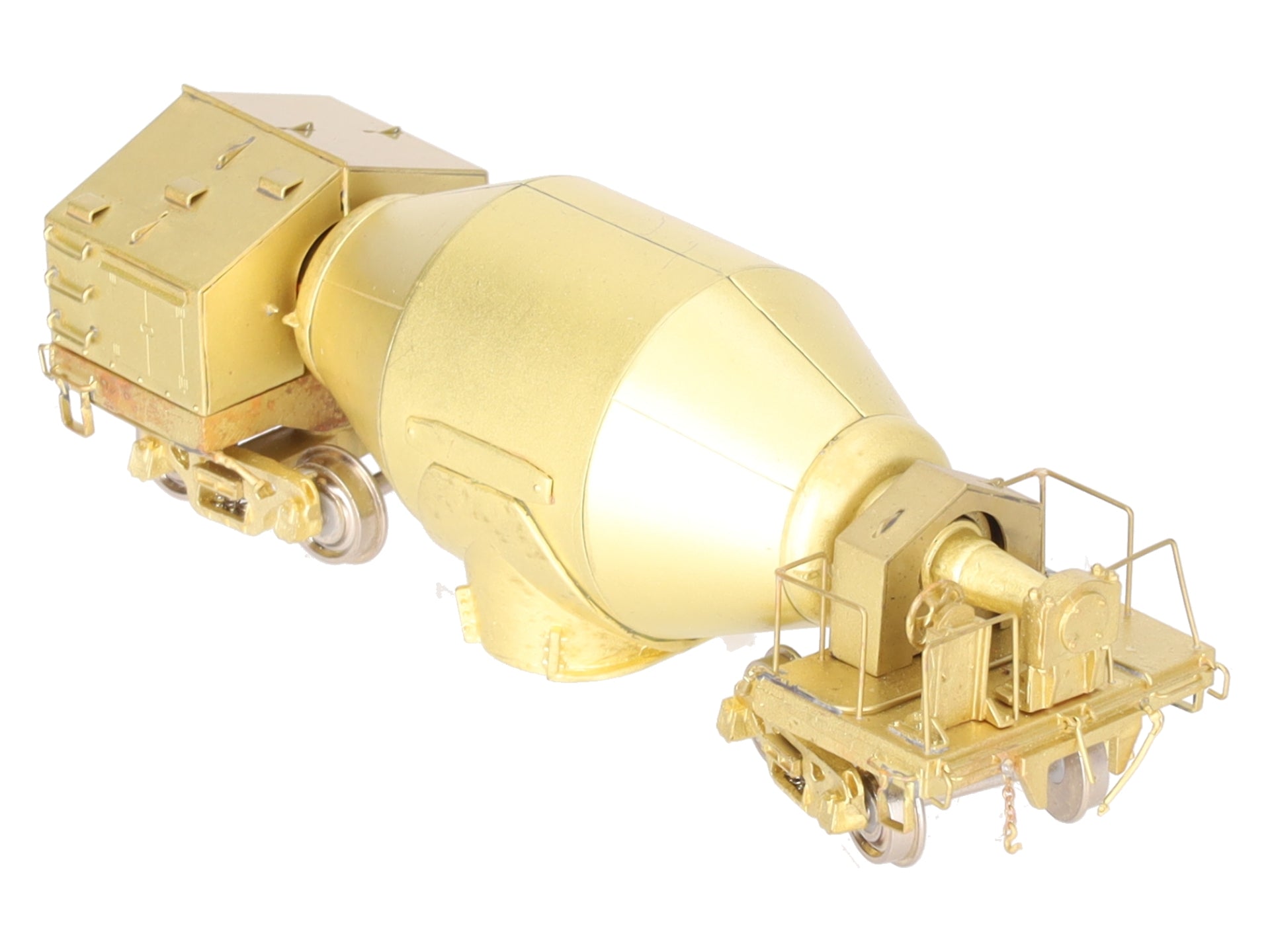 Oriental Limited HO Scale BRASS Pollock 80 Ton Hot Metal Car - Unpainted EX/Box