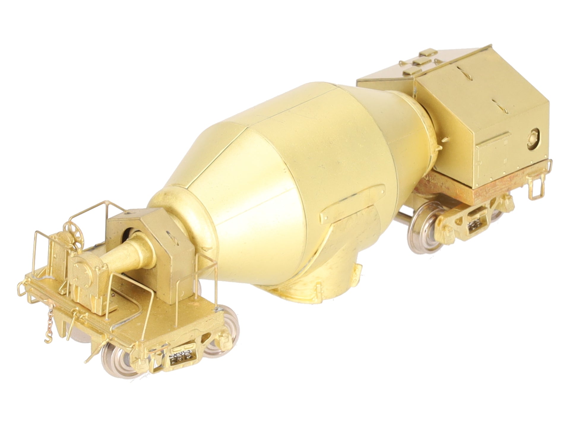 Oriental Limited HO Scale BRASS Pollock 80 Ton Hot Metal Car - Unpainted EX/Box
