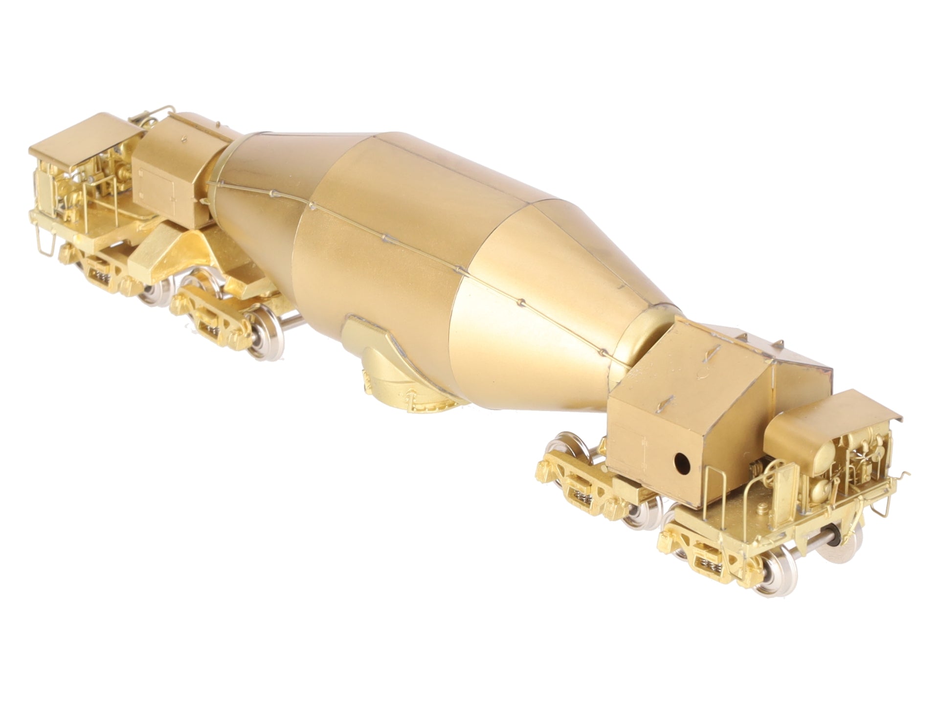 Oriental Limited HO Scale BRASS 200 Ton Hot Metal Car (Unpainted) EX/Box