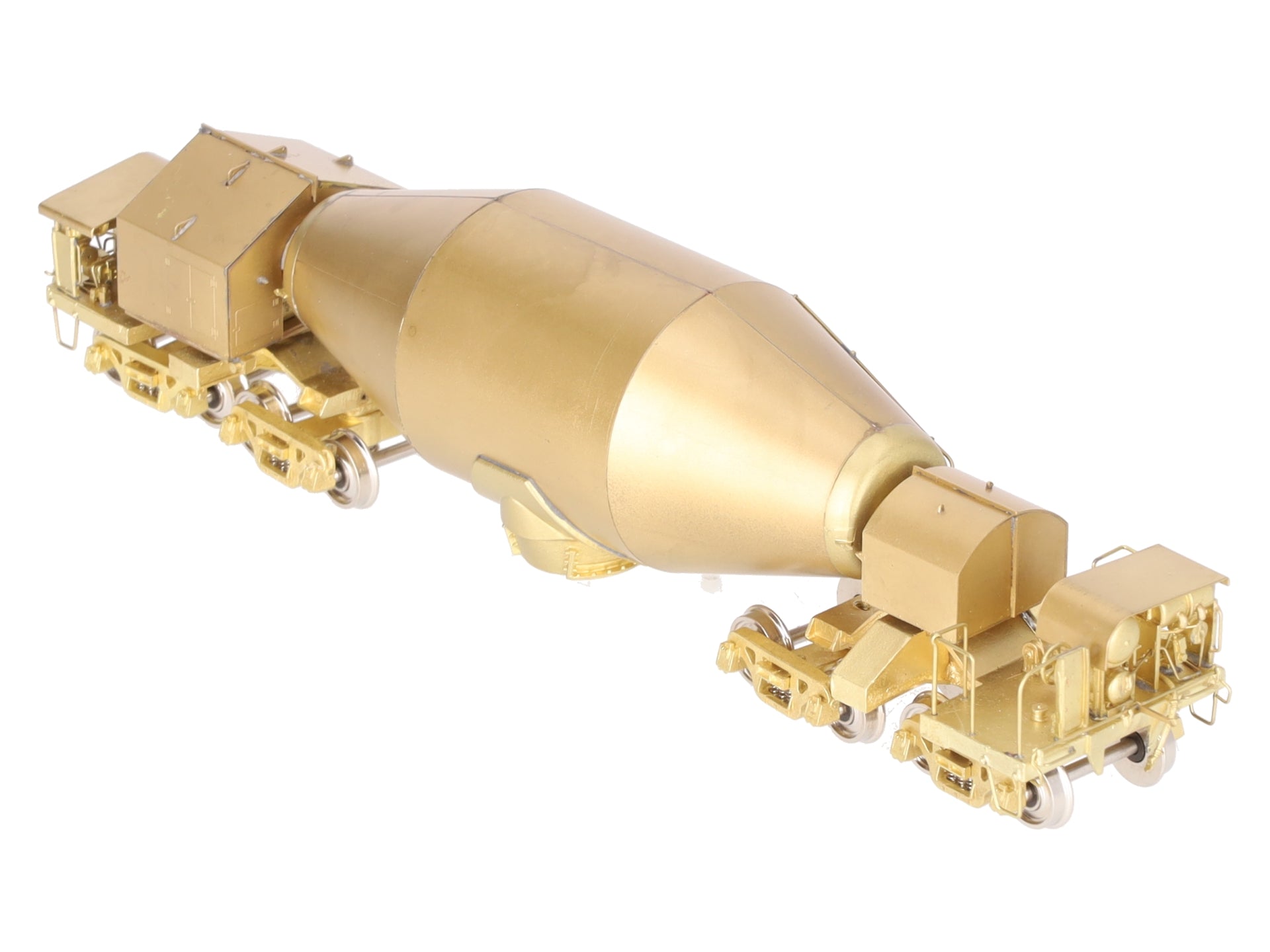 Oriental Limited HO Scale BRASS 200 Ton Hot Metal Car (Unpainted) EX/Box