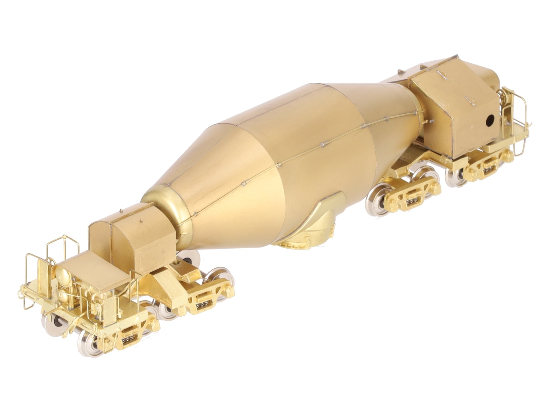 Oriental Limited HO Scale BRASS 200 Ton Hot Metal Car (Unpainted) EX/Box