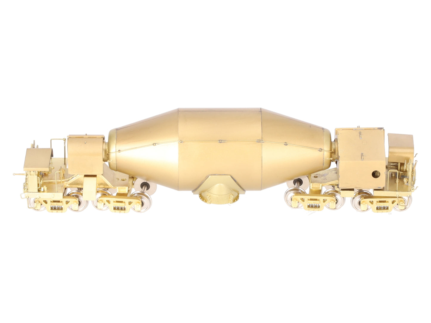Oriental Limited HO Scale BRASS 200 Ton Hot Metal Car (Unpainted) EX/Box