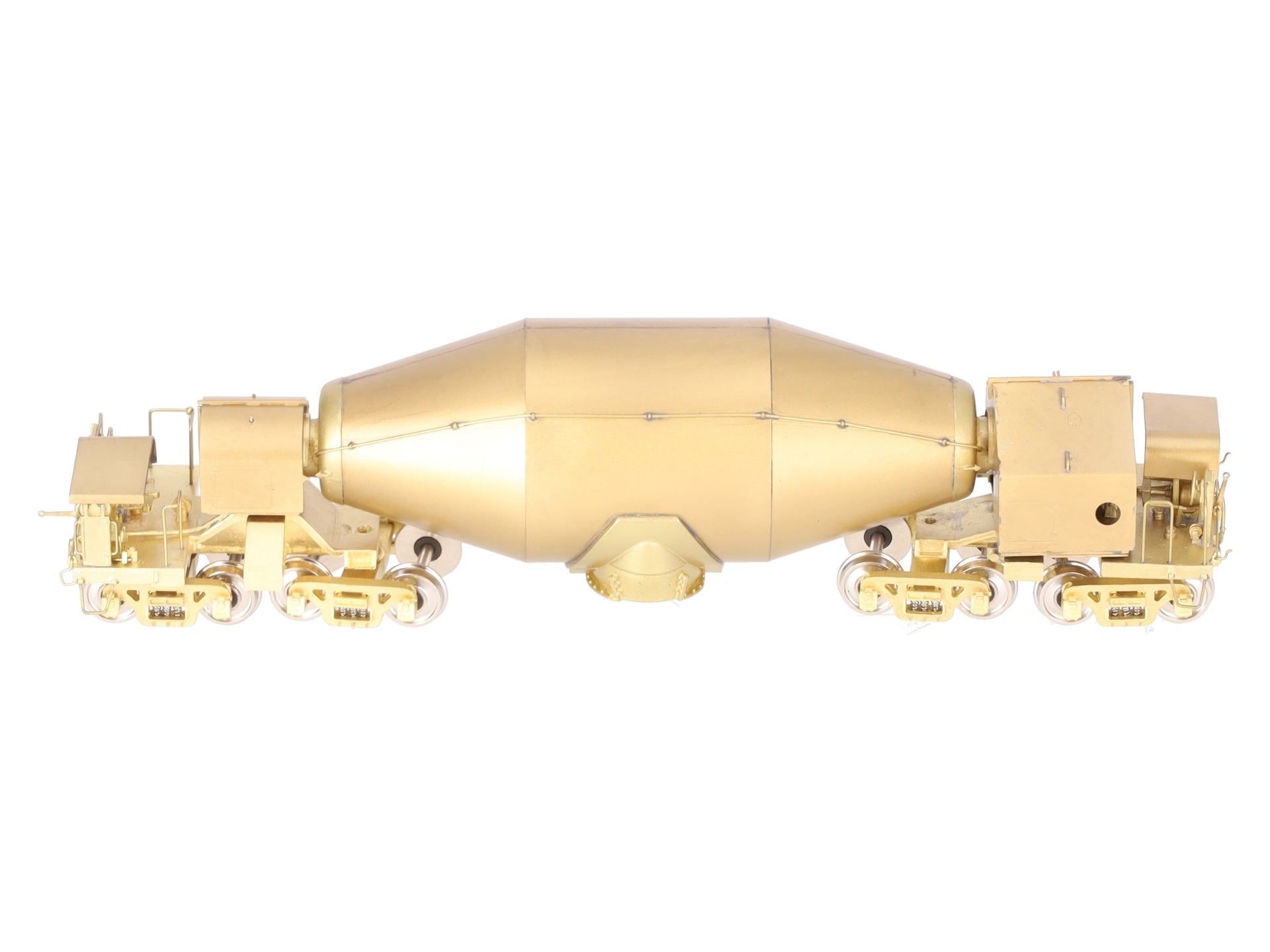Oriental Limited HO Scale BRASS 200 Ton Hot Metal Car (Unpainted) EX/Box