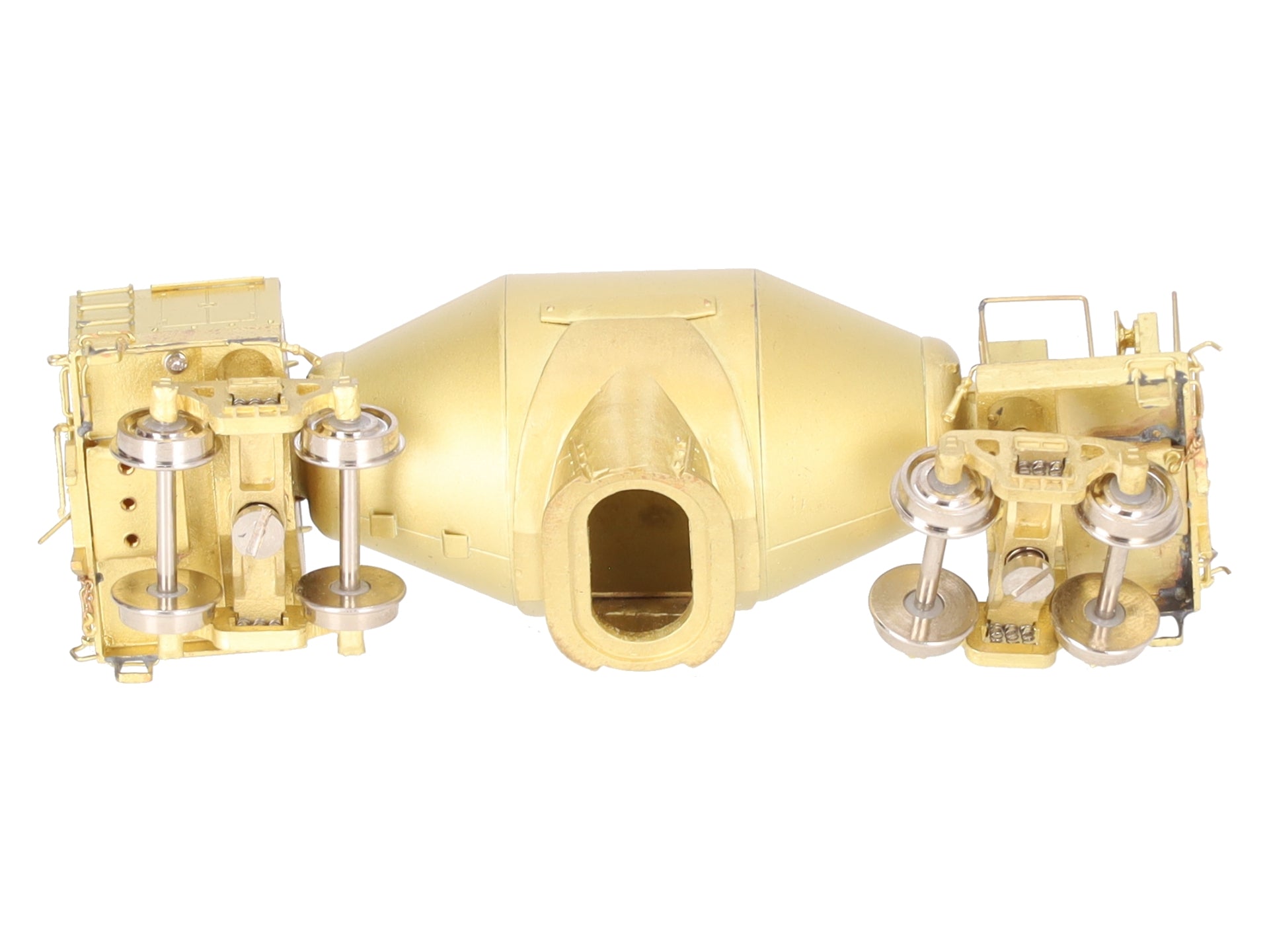 Oriental Limited HO Scale BRASS Pollock 80 Ton Hot Metal Car - Unpainted EX/Box