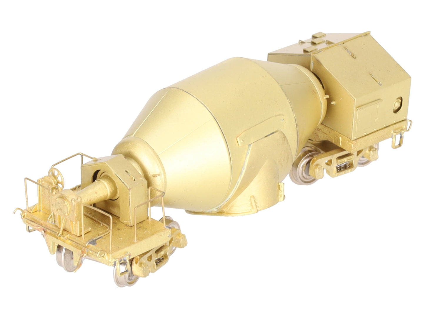 Oriental Limited HO Scale BRASS Pollock 80 Ton Hot Metal Car - Unpainted EX/Box