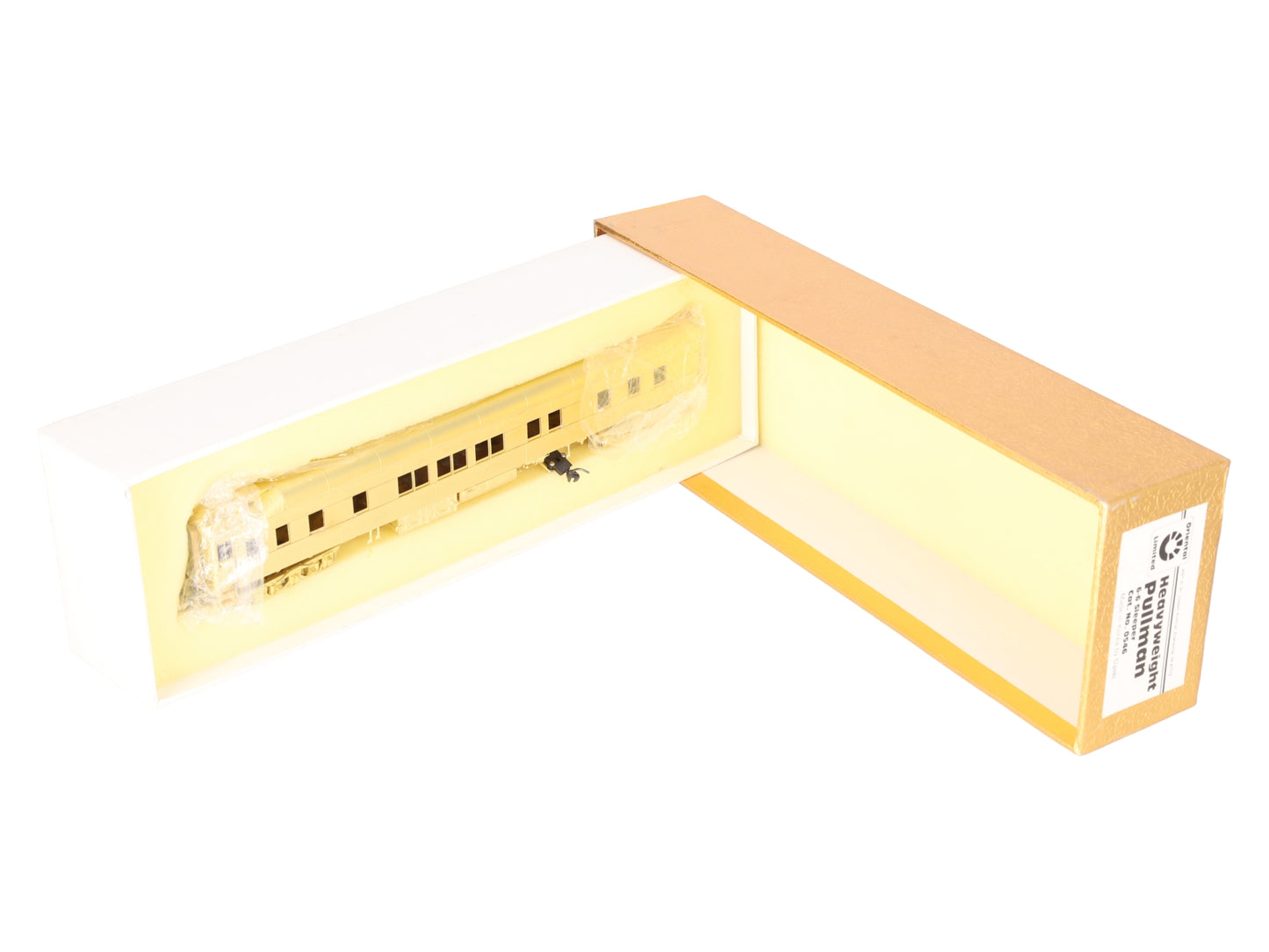 Oriental Limited 0546 HO Scale BRASS 6-6 Heavyweight Sleeper - Unpainted EX/Box