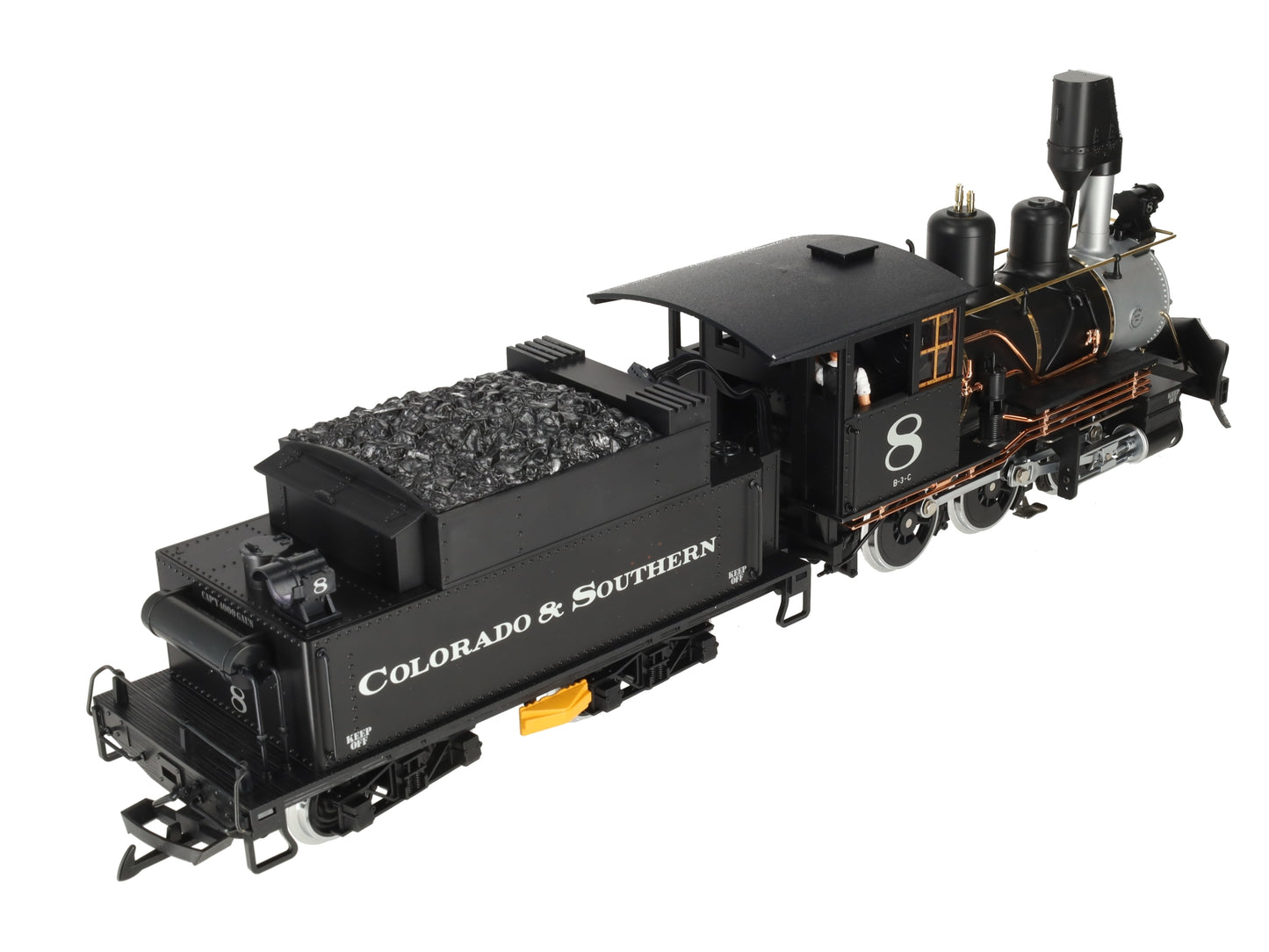 LGB 2319S C&S 2-6-0 Mogul Steam Locomotive w/Sound EX/Box