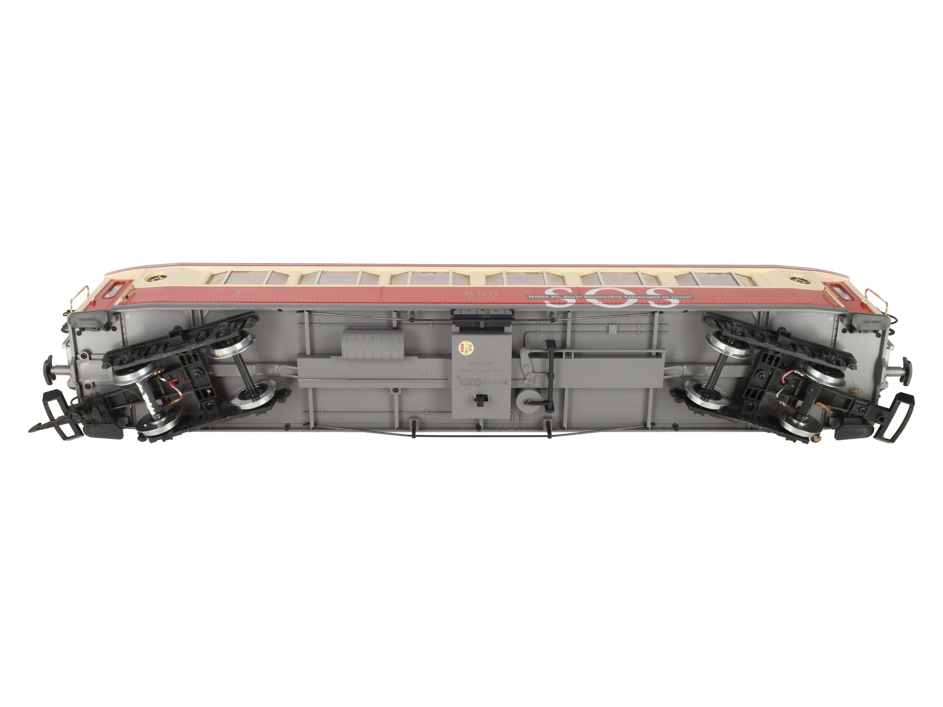 LGB 30653 RhB 1143 Passenger Car - Metal Wheels EX/Box