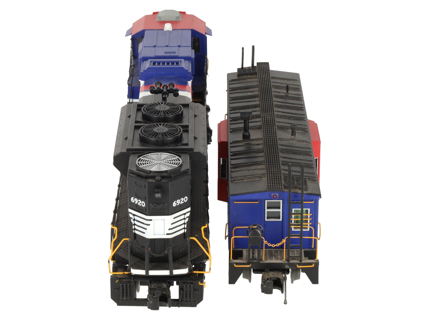MTH 30-20362-1 NS "Support Veterans" SD70ACe Diesel Engine & Caboose 3.0 #6920 EX/Box