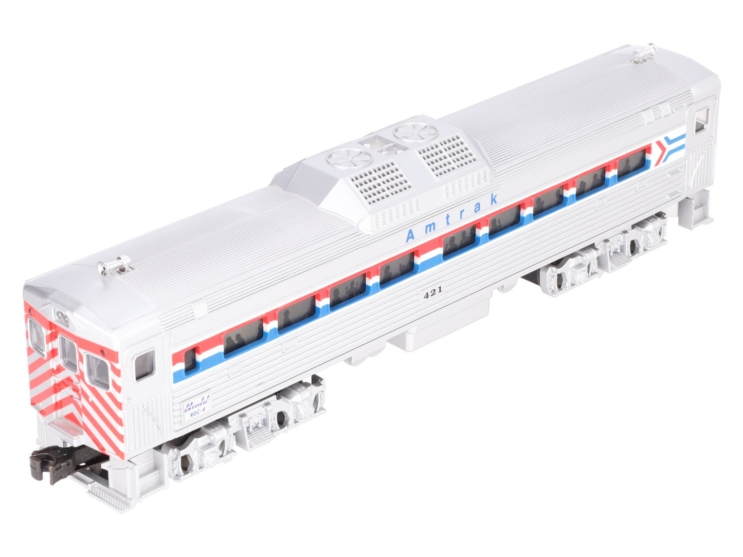 Williams 421 O Gauge Amtrak Powered  RDC-4 Diesel Car #421 EX/Box