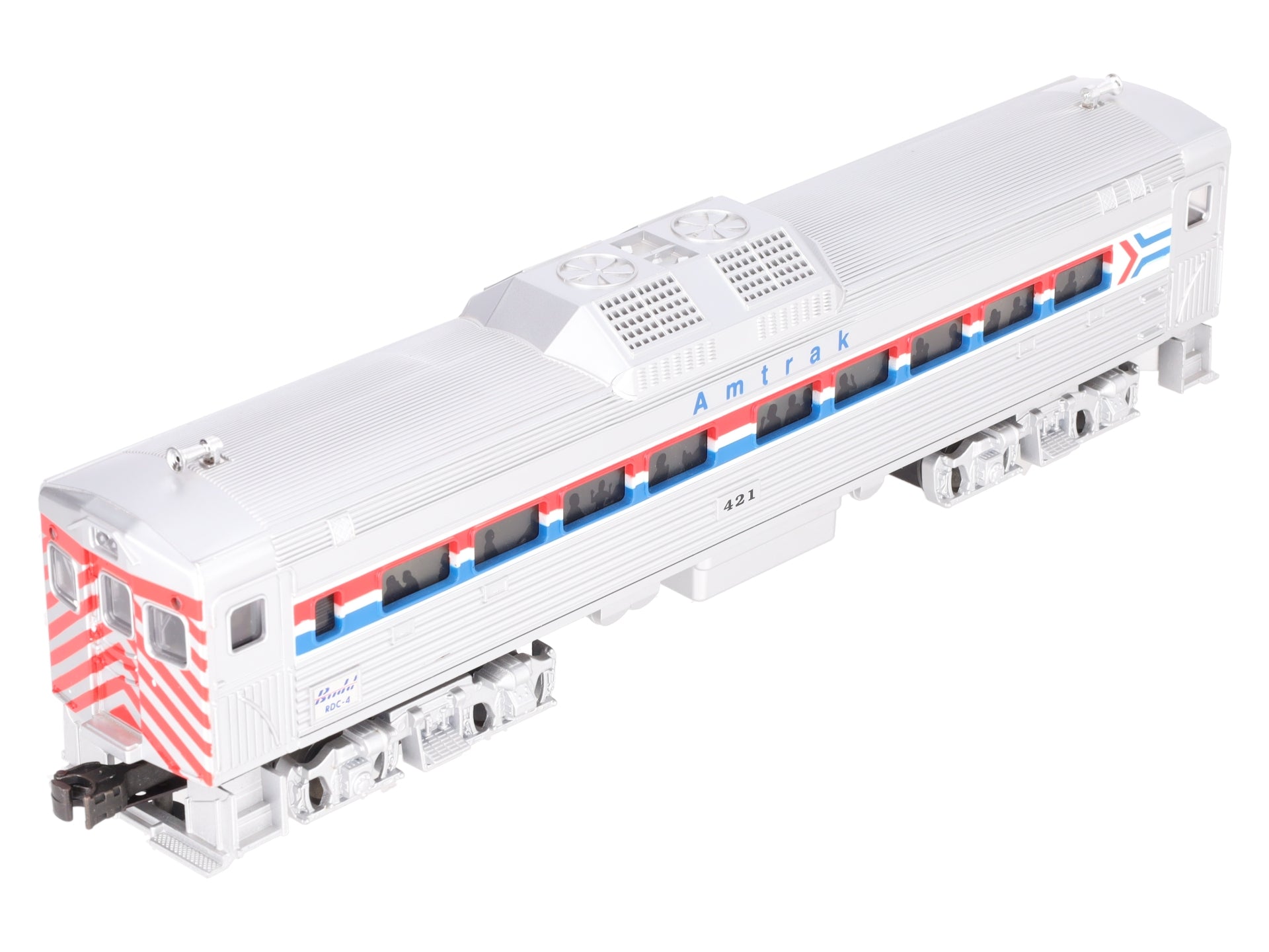 Williams 421 O Gauge Amtrak Powered  RDC-4 Diesel Car #421 EX/Box