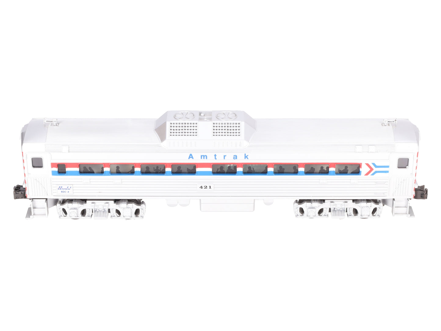 Williams 421 O Gauge Amtrak Powered  RDC-4 Diesel Car #421 EX/Box