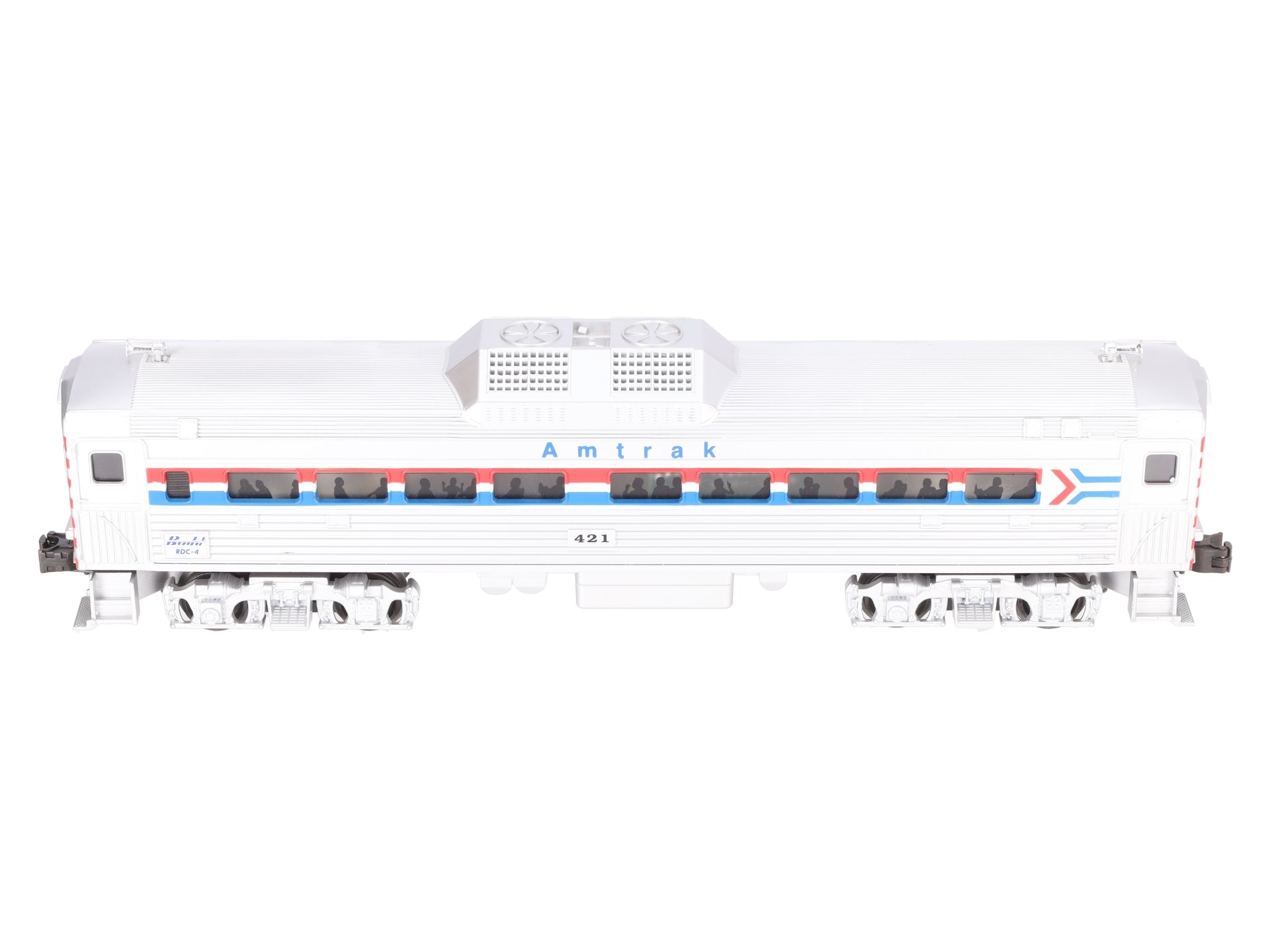 Williams 421 O Gauge Amtrak Powered  RDC-4 Diesel Car #421 EX/Box