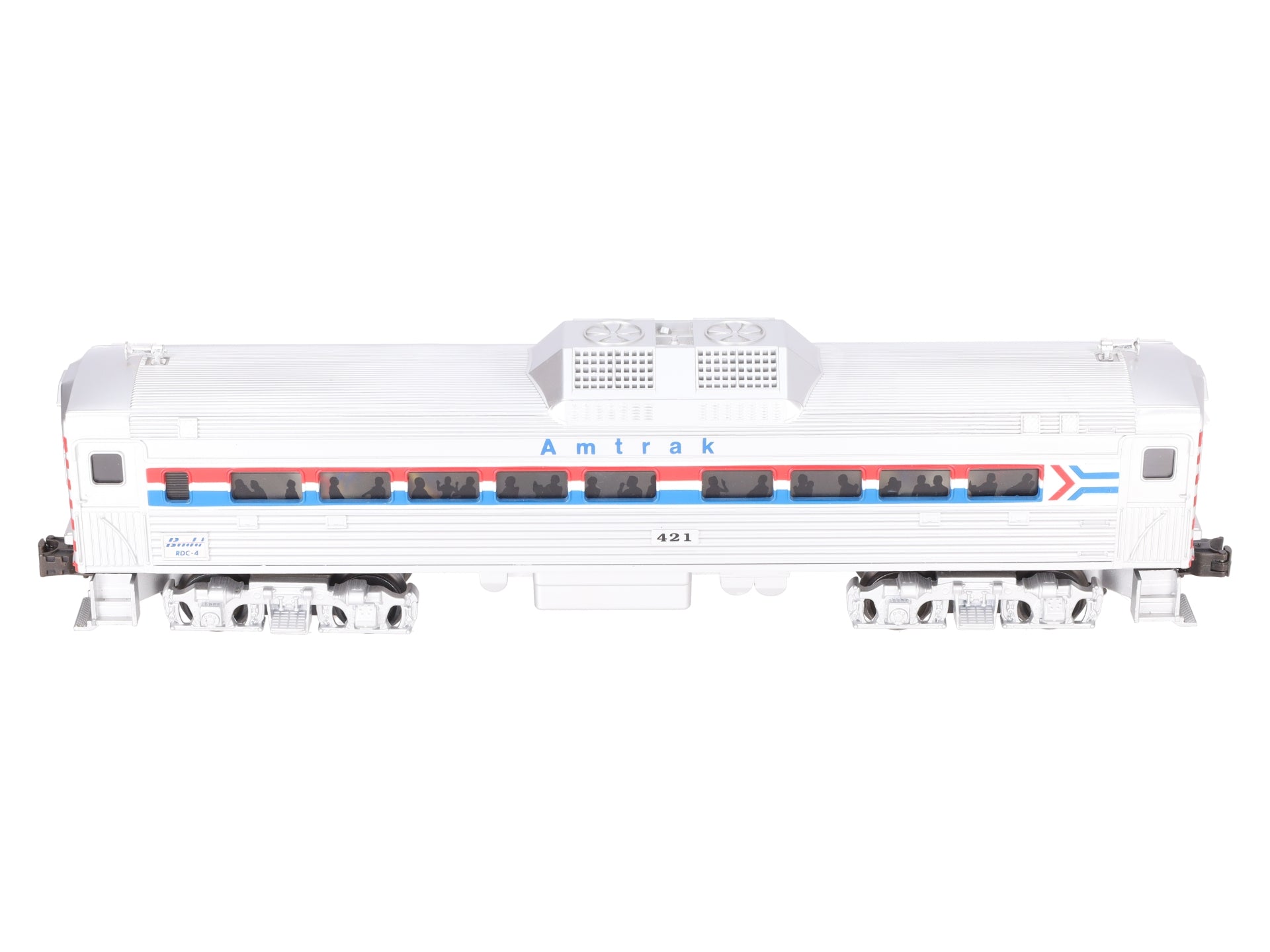 Williams 421 O Gauge Amtrak Powered  RDC-4 Diesel Car #421 EX/Box