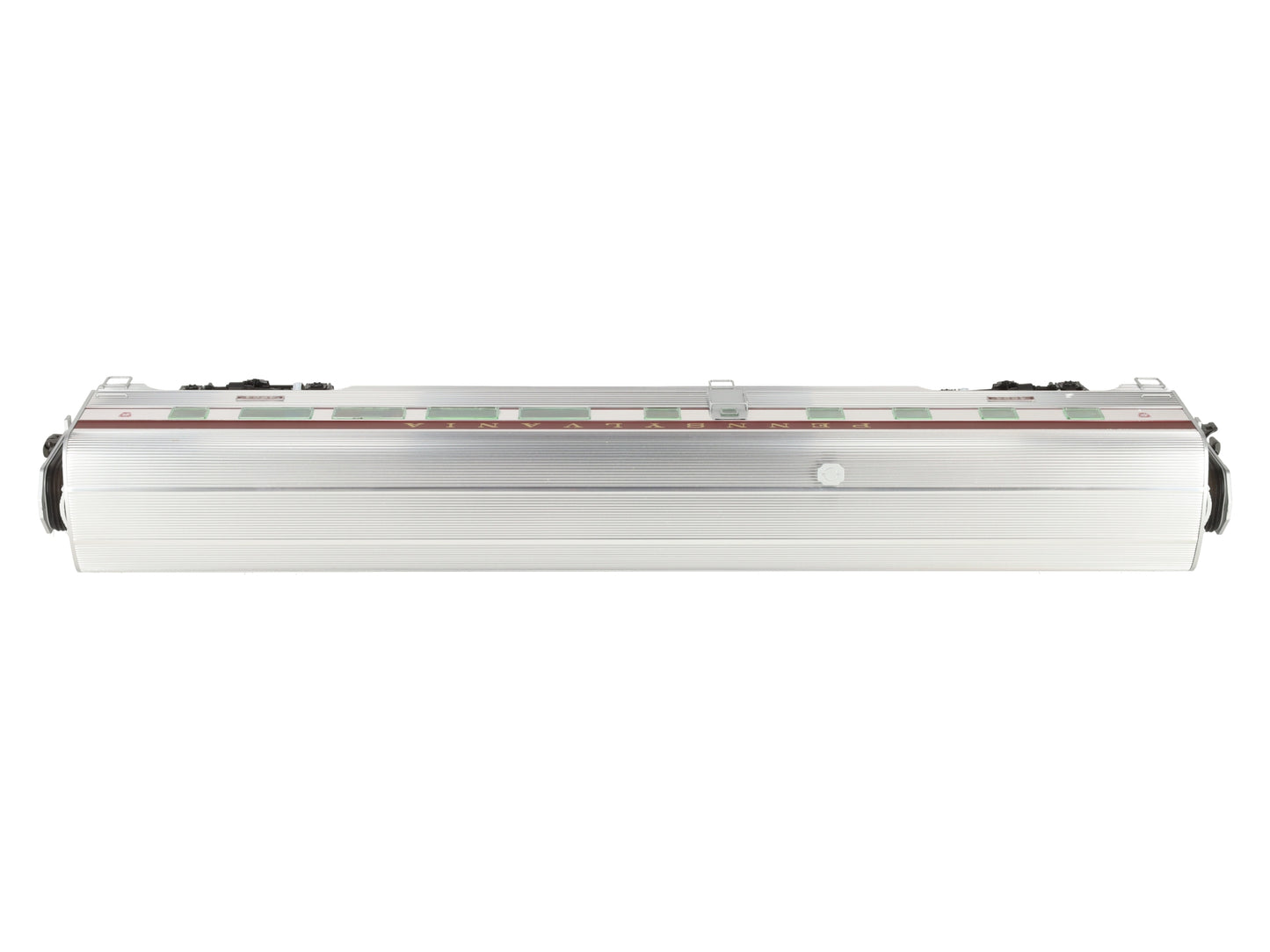 Lionel 6-25458 O Pennsylvania Aluminum Diner Passenger Car #4624 w/StationSounds EX/Box