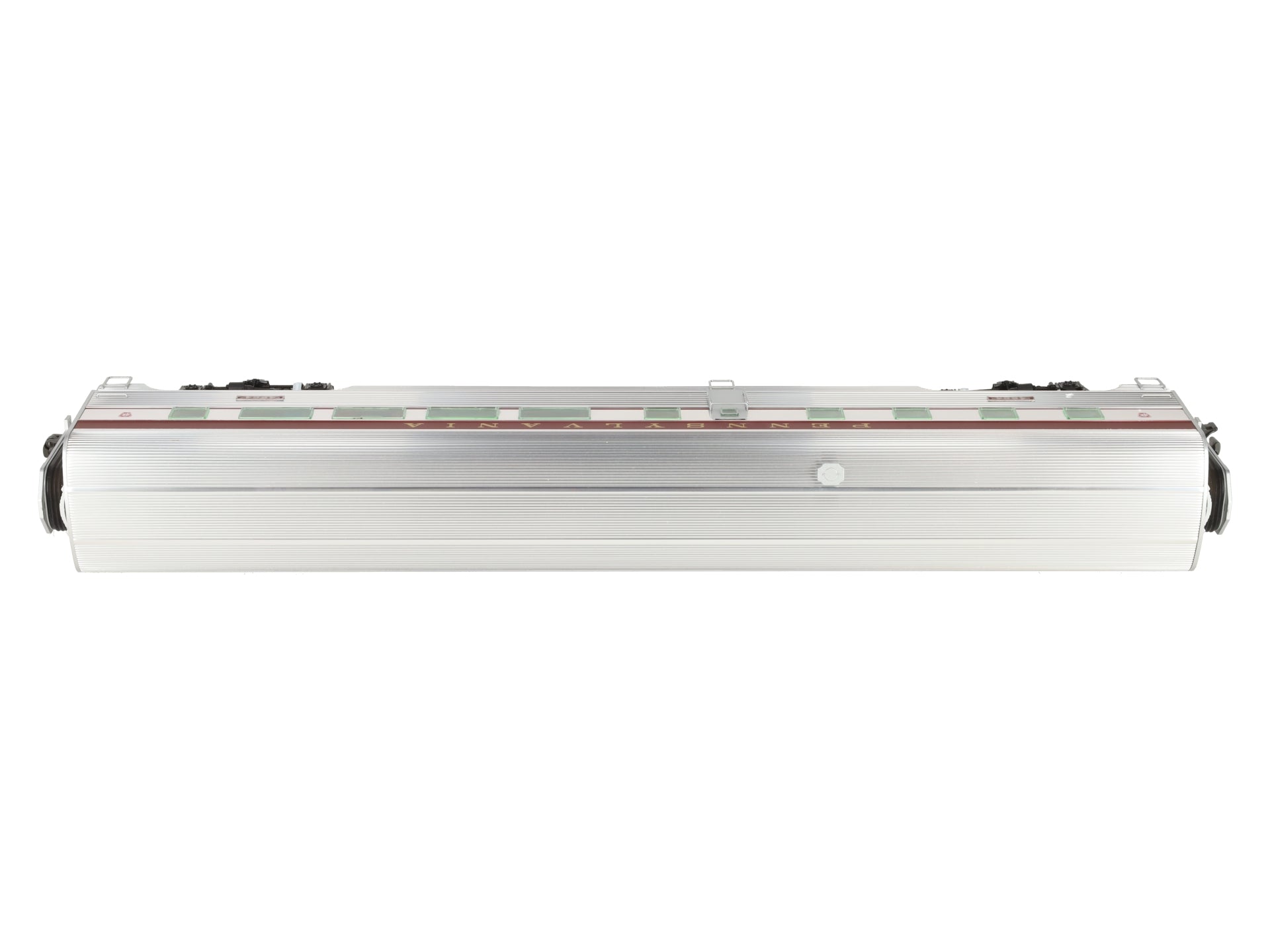 Lionel 6-25458 O Pennsylvania Aluminum Diner Passenger Car #4624 w/StationSounds EX/Box