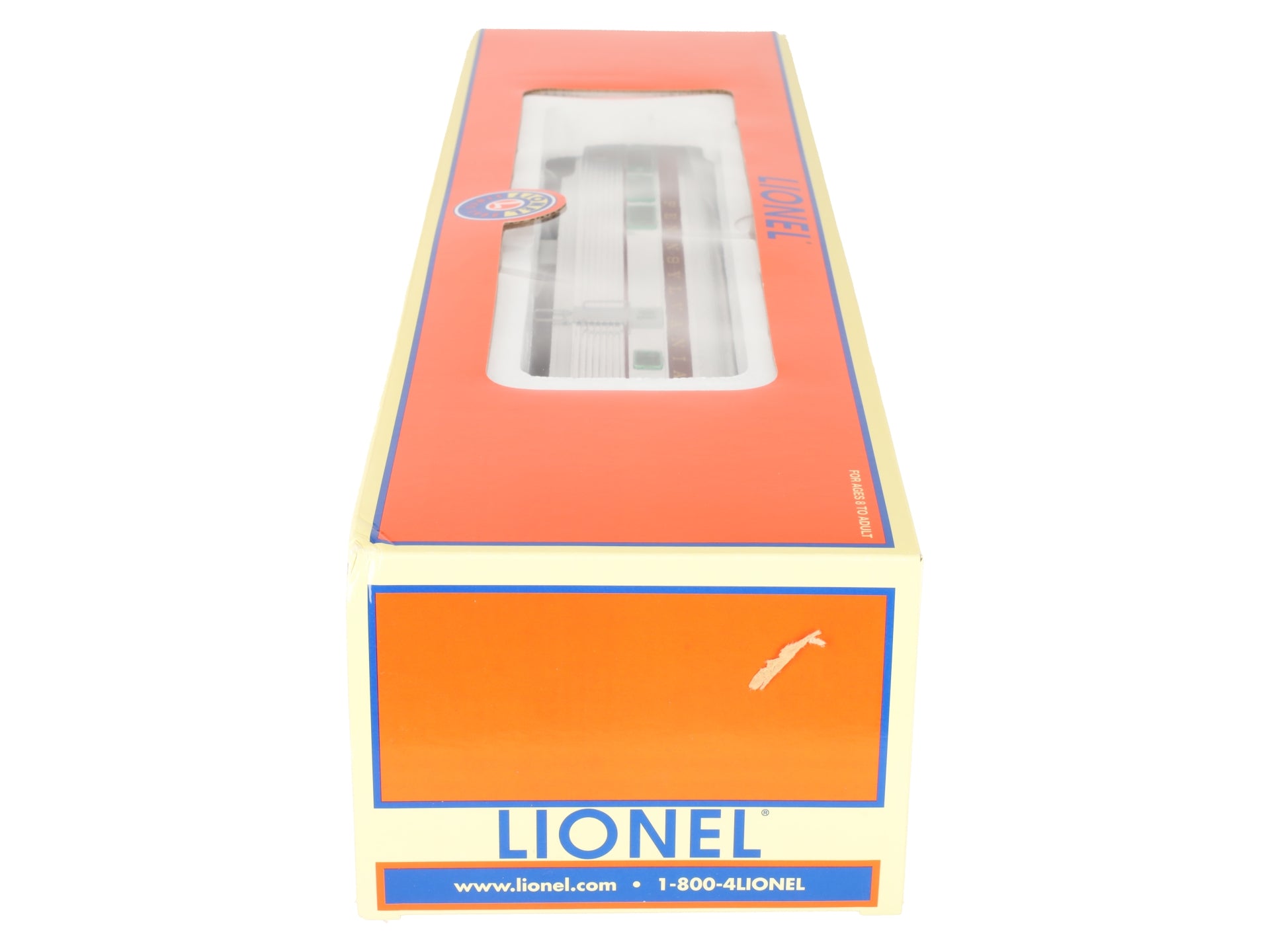 Lionel 6-25458 O Pennsylvania Aluminum Diner Passenger Car #4624 w/StationSounds EX/Box