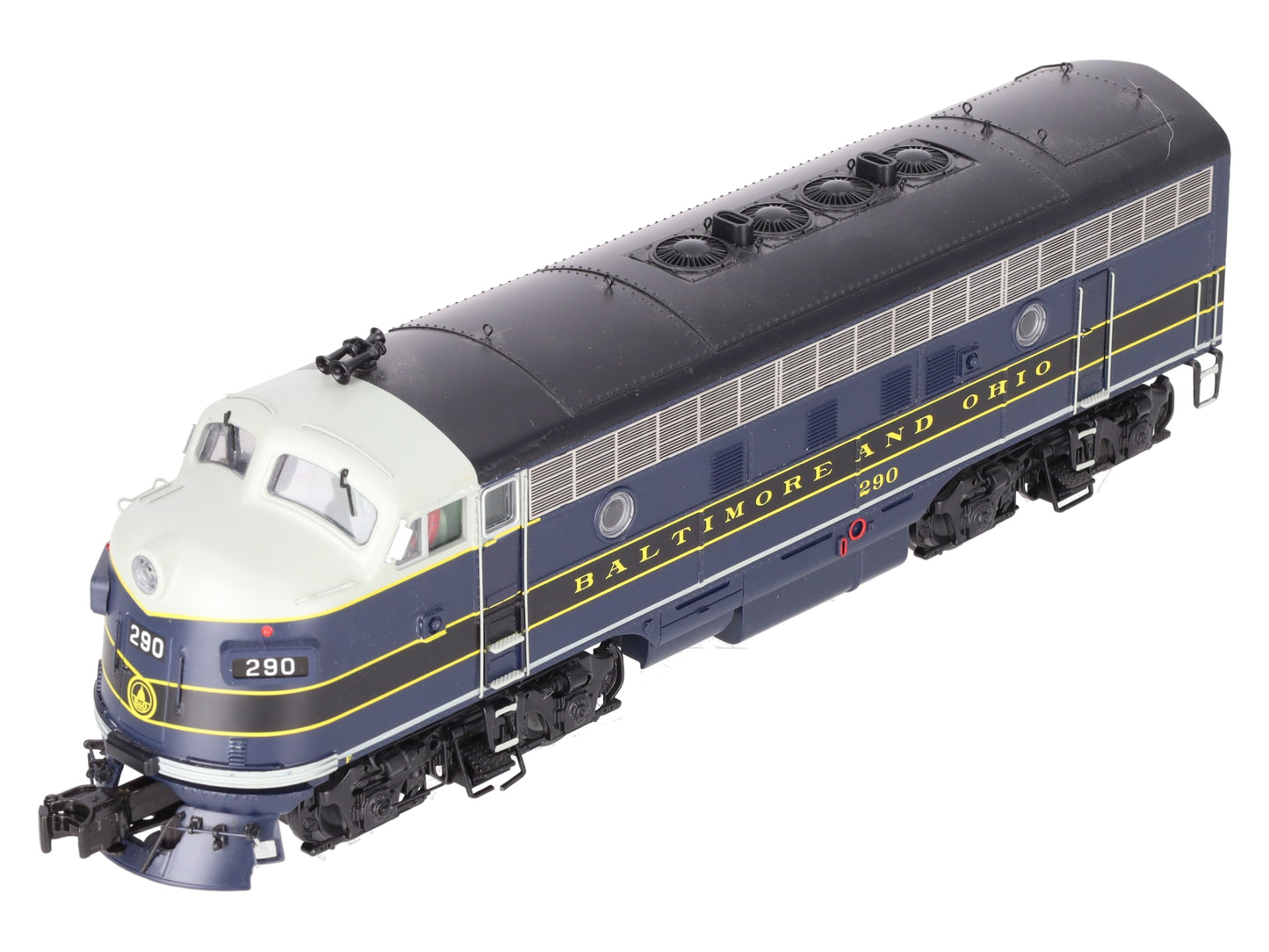MTH 20-20605-4 O Baltimore & Ohio F-7 A-Unit Diesel (Non-Powered) #290 EX/Box
