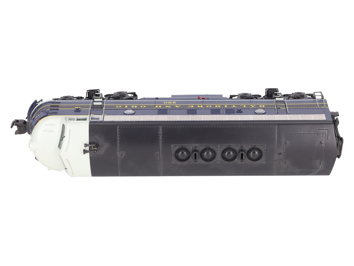 MTH 20-20605-4 O Baltimore & Ohio F-7 A-Unit Diesel (Non-Powered) #290 EX/Box