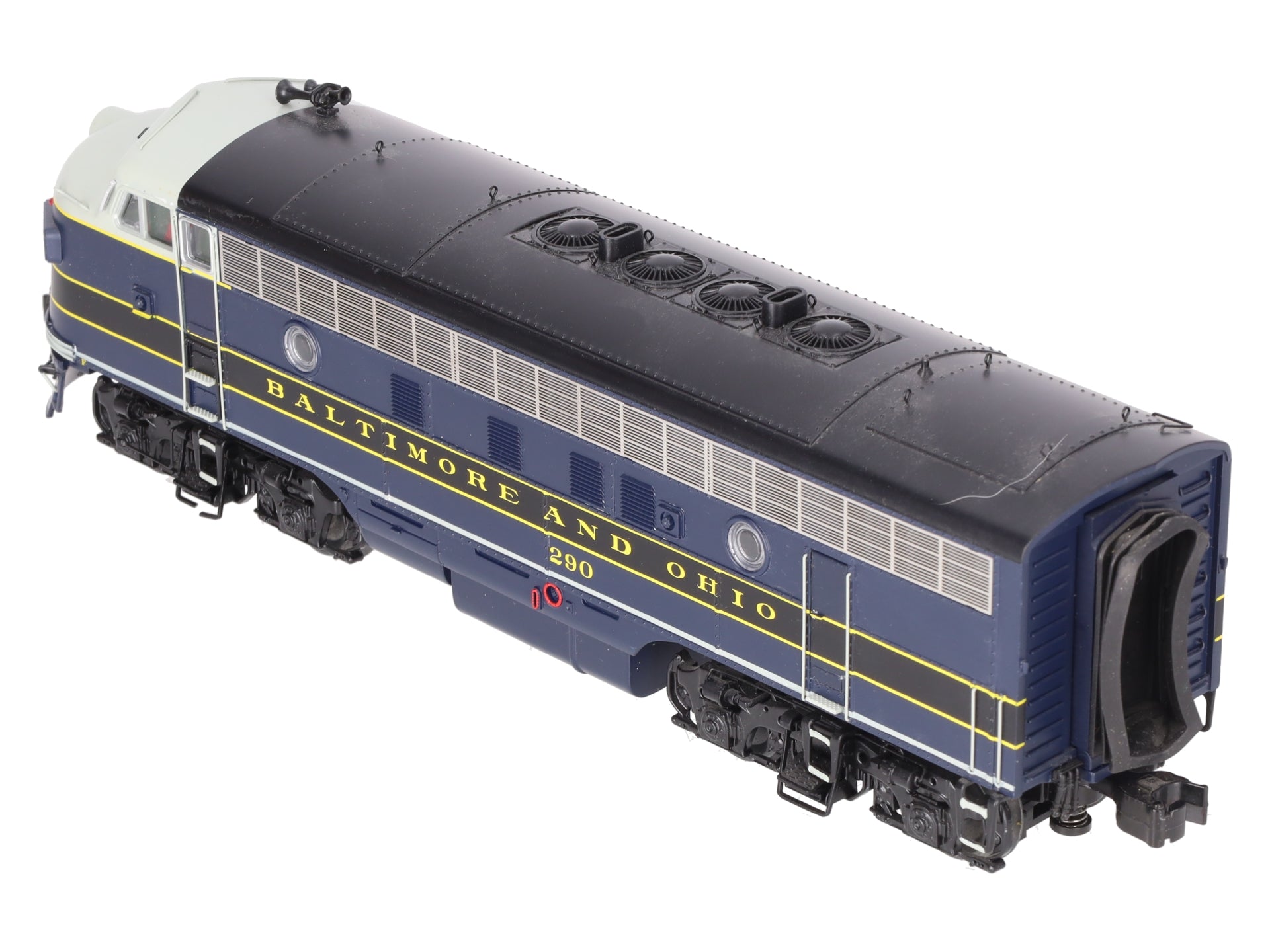 MTH 20-20605-4 O Baltimore & Ohio F-7 A-Unit Diesel (Non-Powered) #290 EX/Box