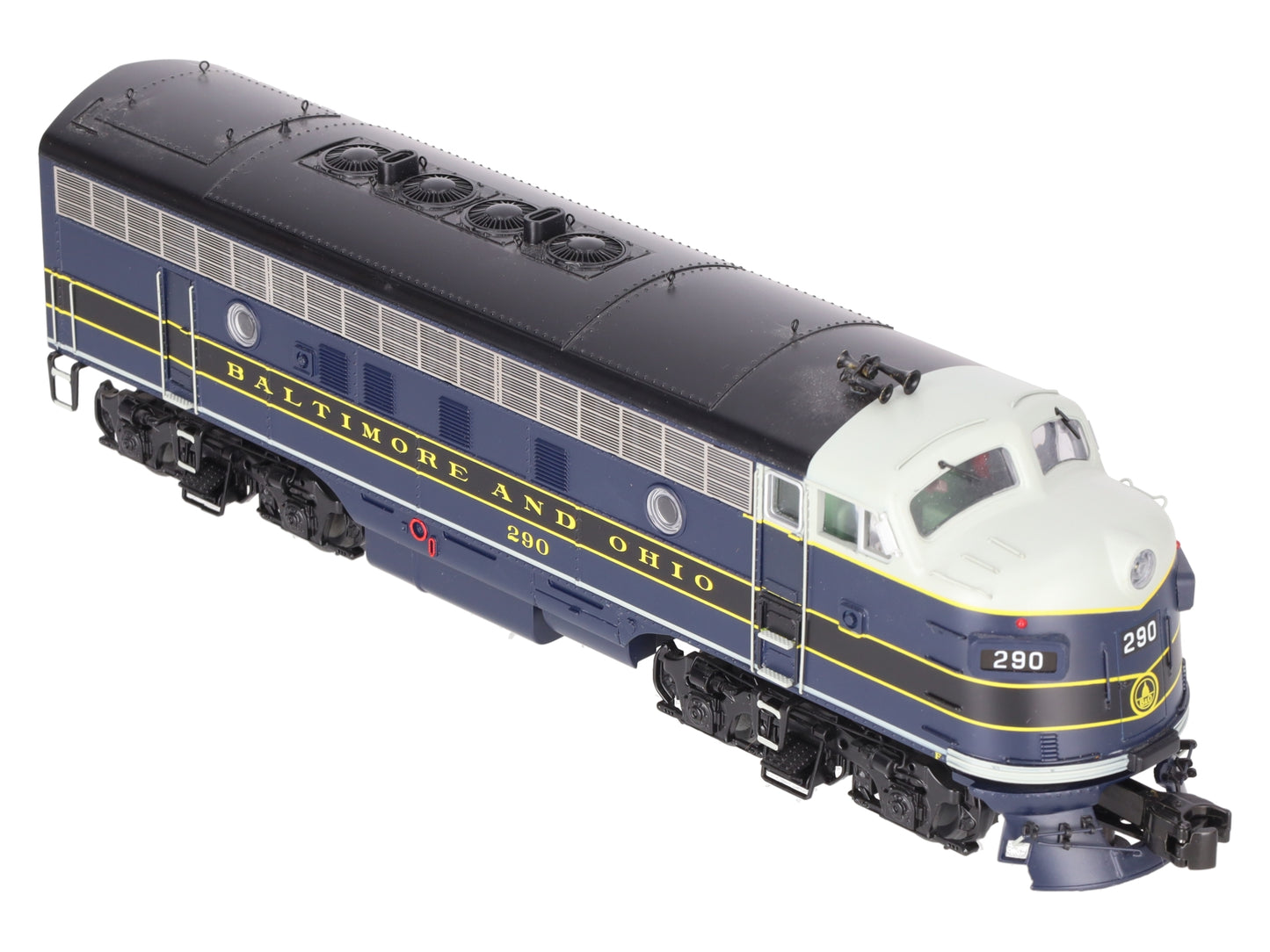 MTH 20-20605-4 O Baltimore & Ohio F-7 A-Unit Diesel (Non-Powered) #290 EX/Box