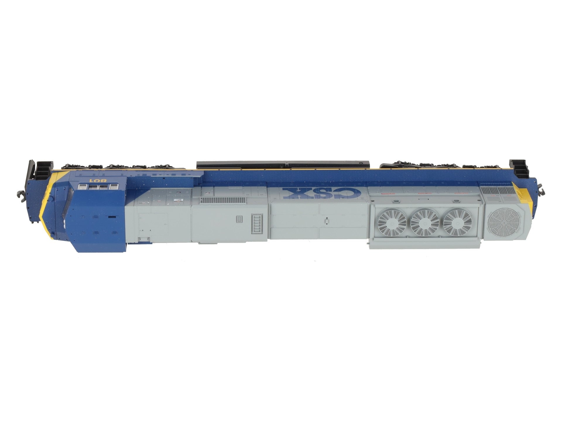 Kato 37-6344 HO Scale CSX EMD SD80MAC Diesel Locomotive #801 LN/Box