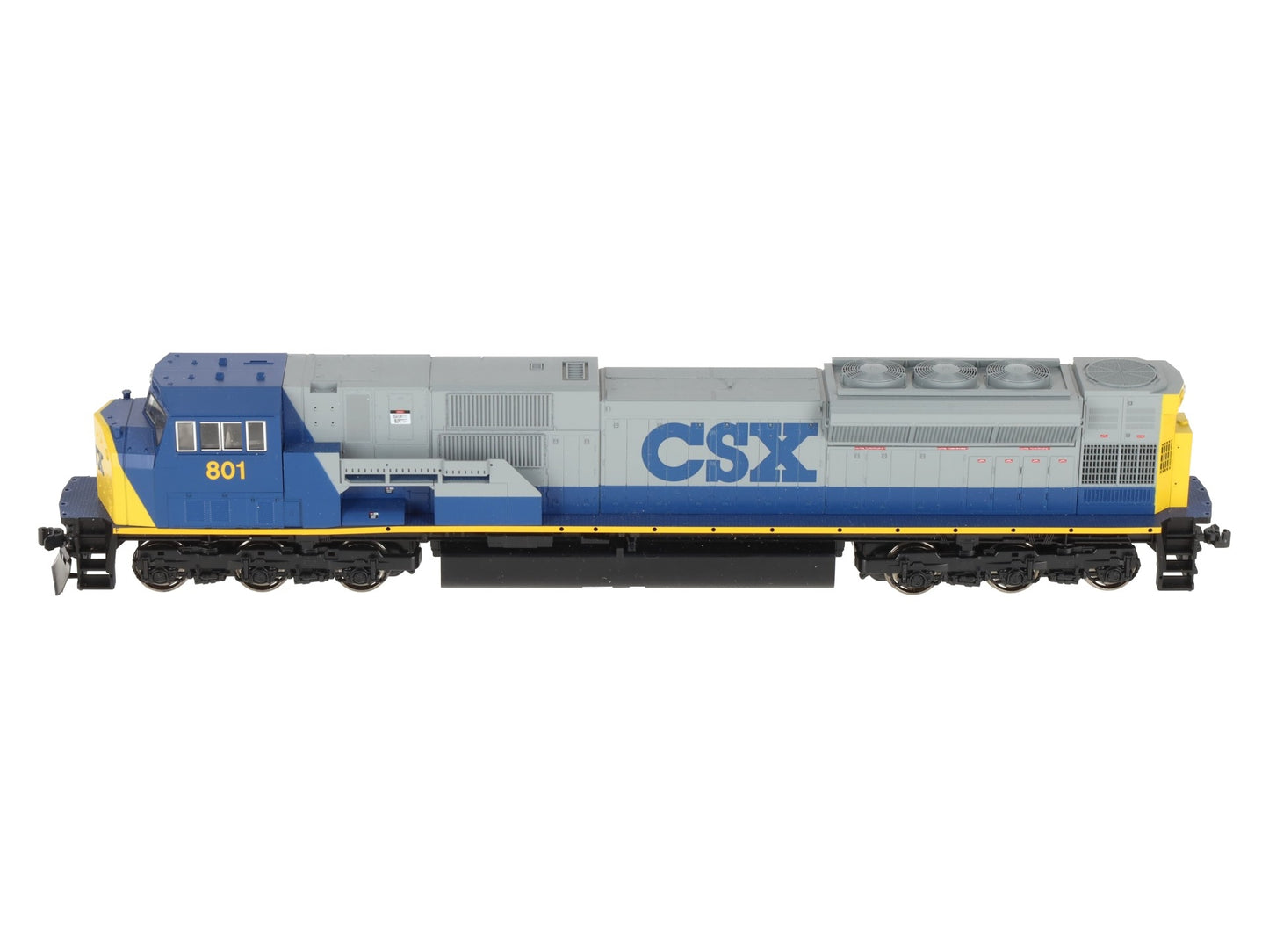 Kato 37-6344 HO Scale CSX EMD SD80MAC Diesel Locomotive #801 LN/Box