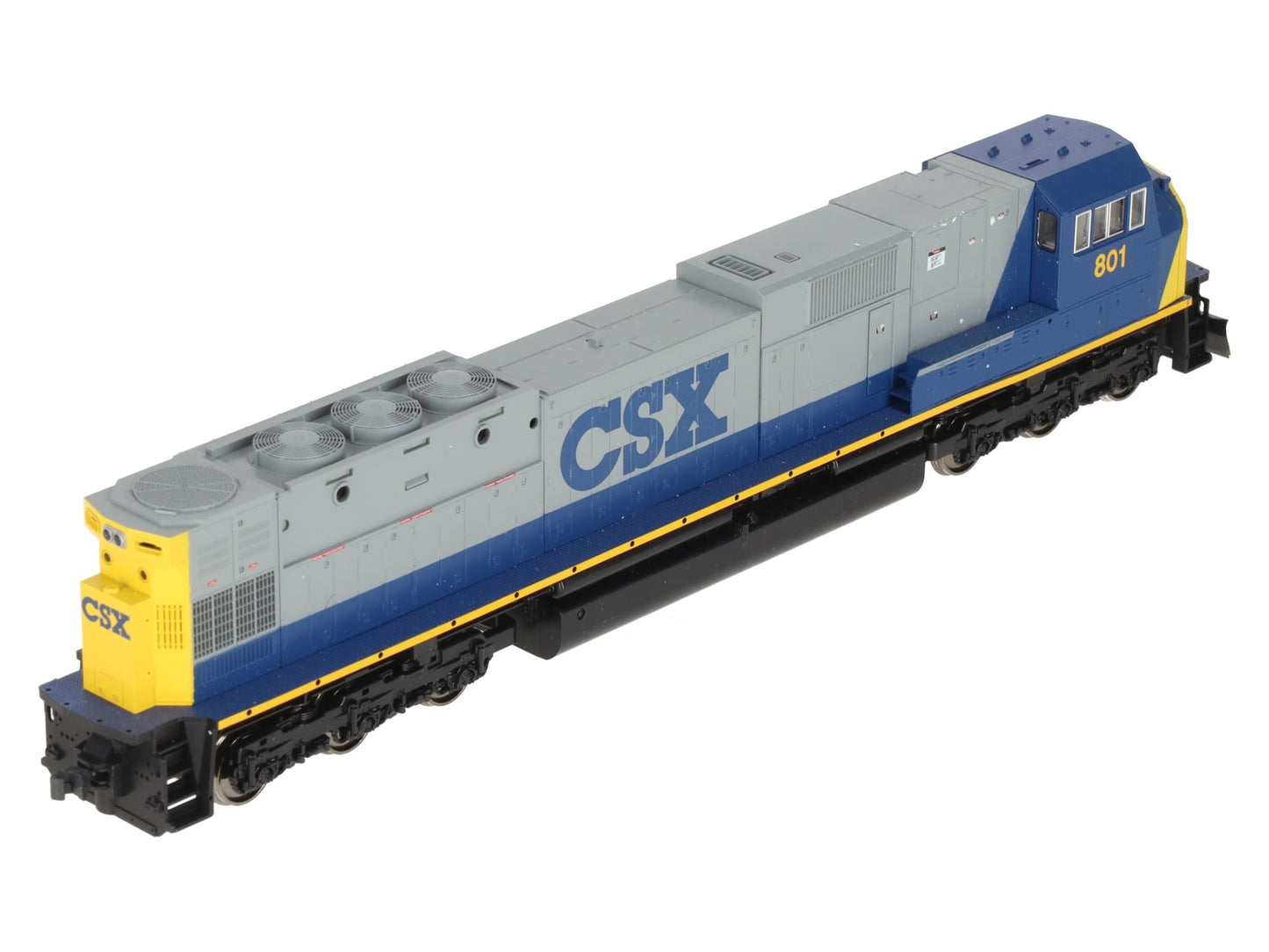 Kato 37-6344 HO Scale CSX EMD SD80MAC Diesel Locomotive #801 LN/Box