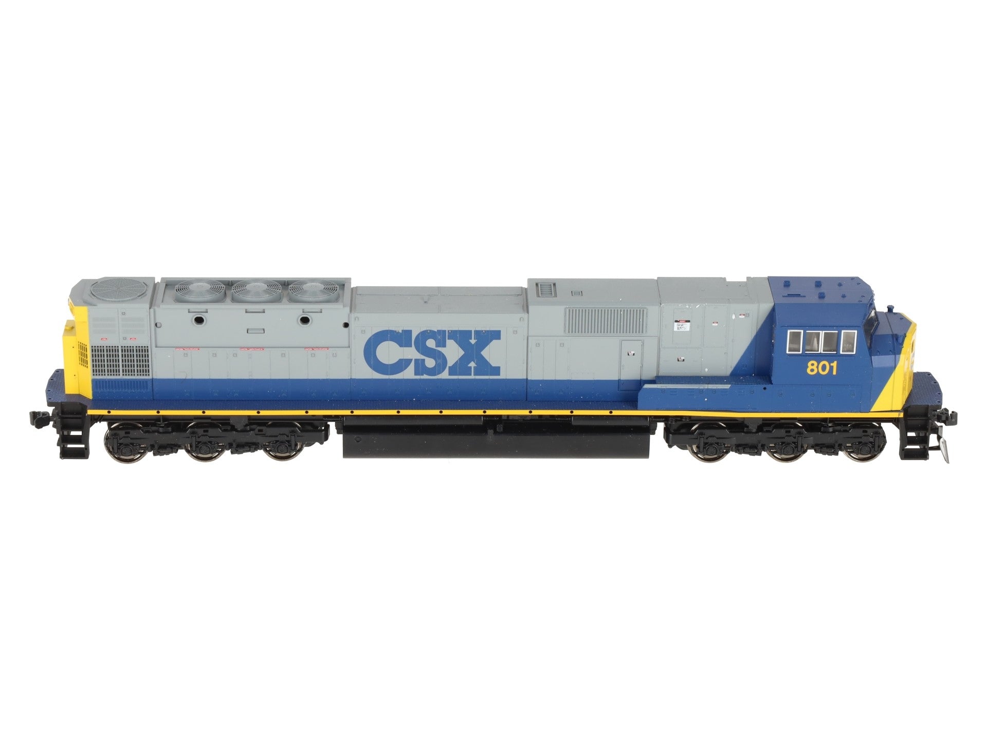 Kato 37-6344 HO Scale CSX EMD SD80MAC Diesel Locomotive #801 LN/Box