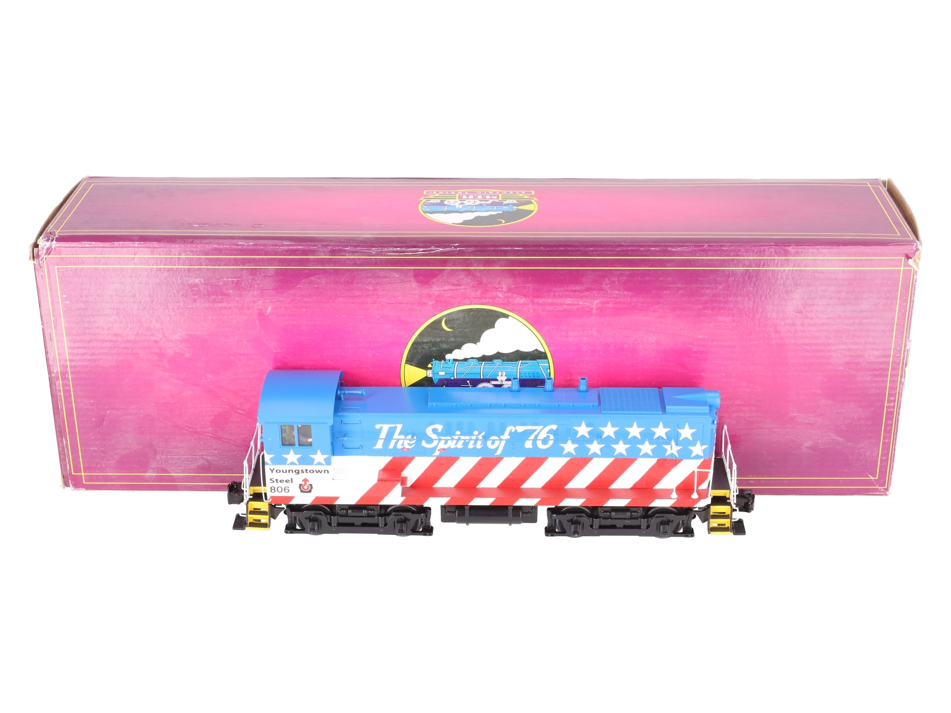 MTH 20-21216-1 O Youngstown Sheet & Tube VO 1000 Diesel Engine w/PS 3.0 #806 EX/Box